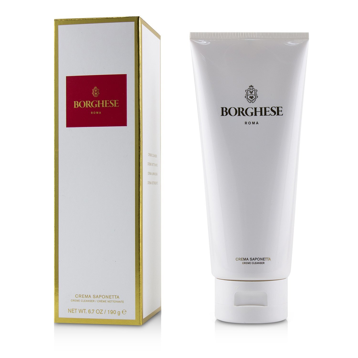 Borghese Crema Saponetta Creme Cleanser קלינסר 190g/6.7oz