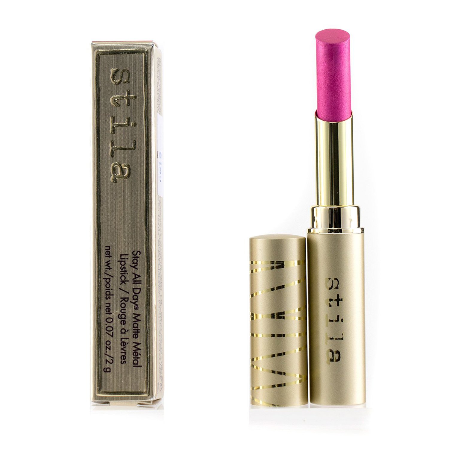 Stila أحمر شفاه معدني غير لامع Stay All Day 2g/0.07oz