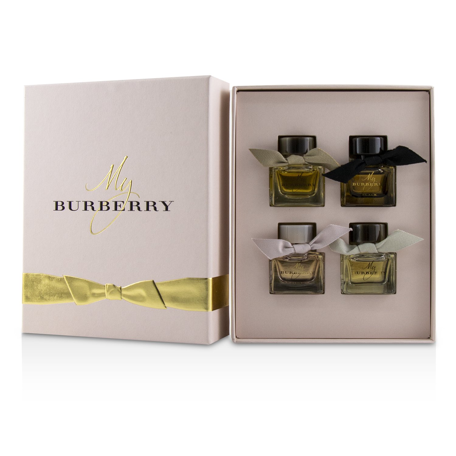 Burberry My Burberry Miniature Coffret: My Burberry Eau De Toilette + My Burberry Eau De Parfum + My Burberry Black Parfum + My Burberry Blush Eau De Parfum 4x5ml/0.16oz