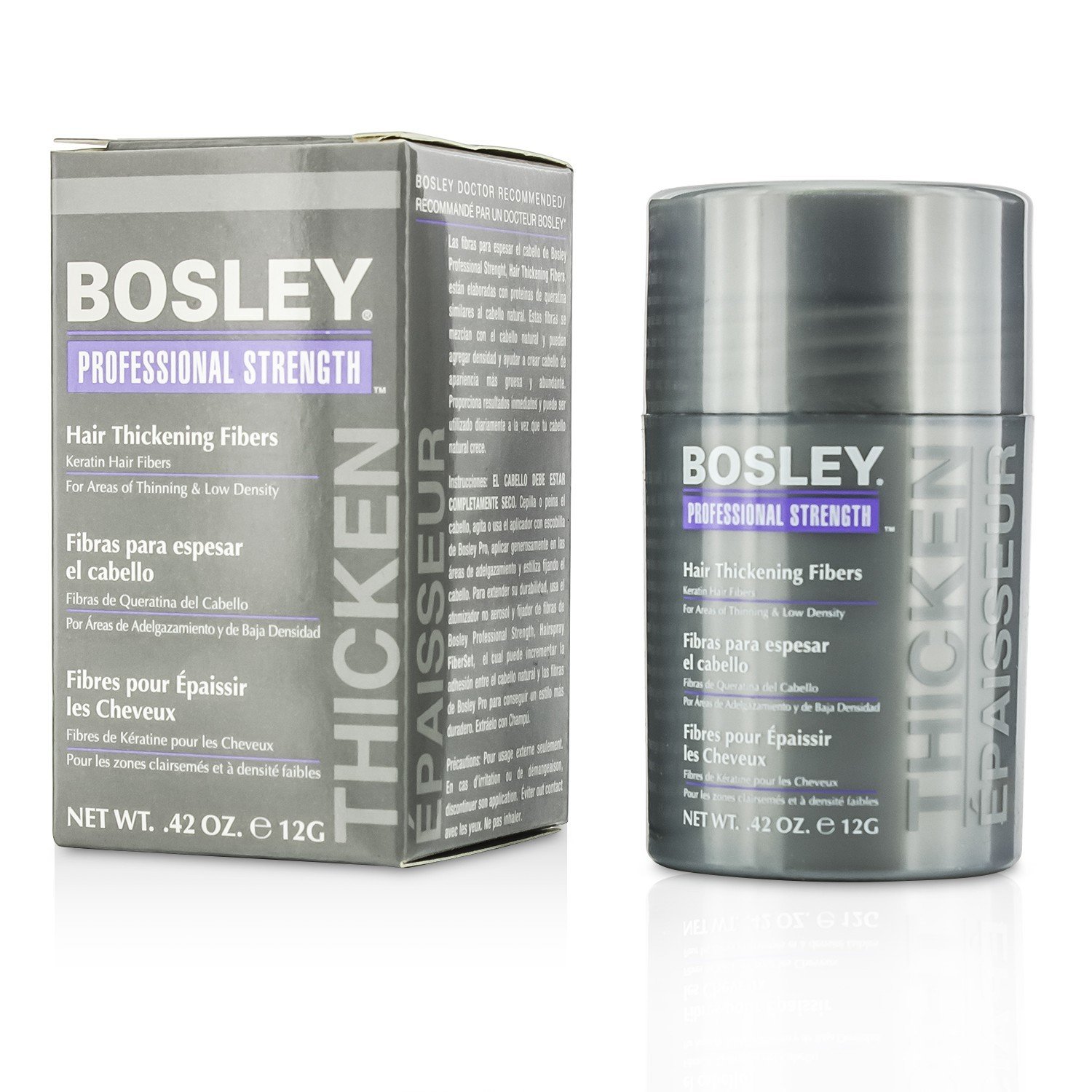 Bosley Professional Strength Hair Thickening Fibers 12g/0.42oz