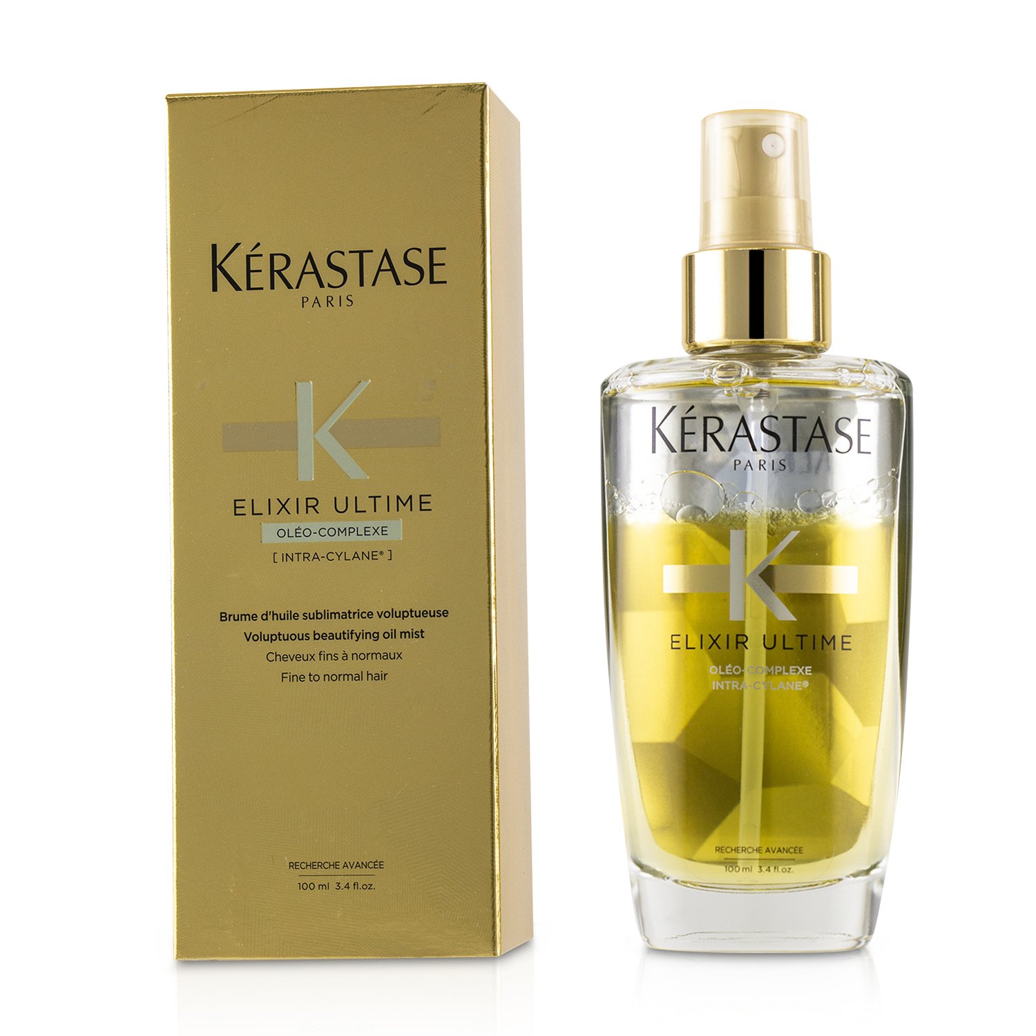 Kerastase Elixir Ultime Oleo-Complexe Voluptuous Beautifying Oil Mist (For Fine to Normal Hair) 100ml/3.4oz