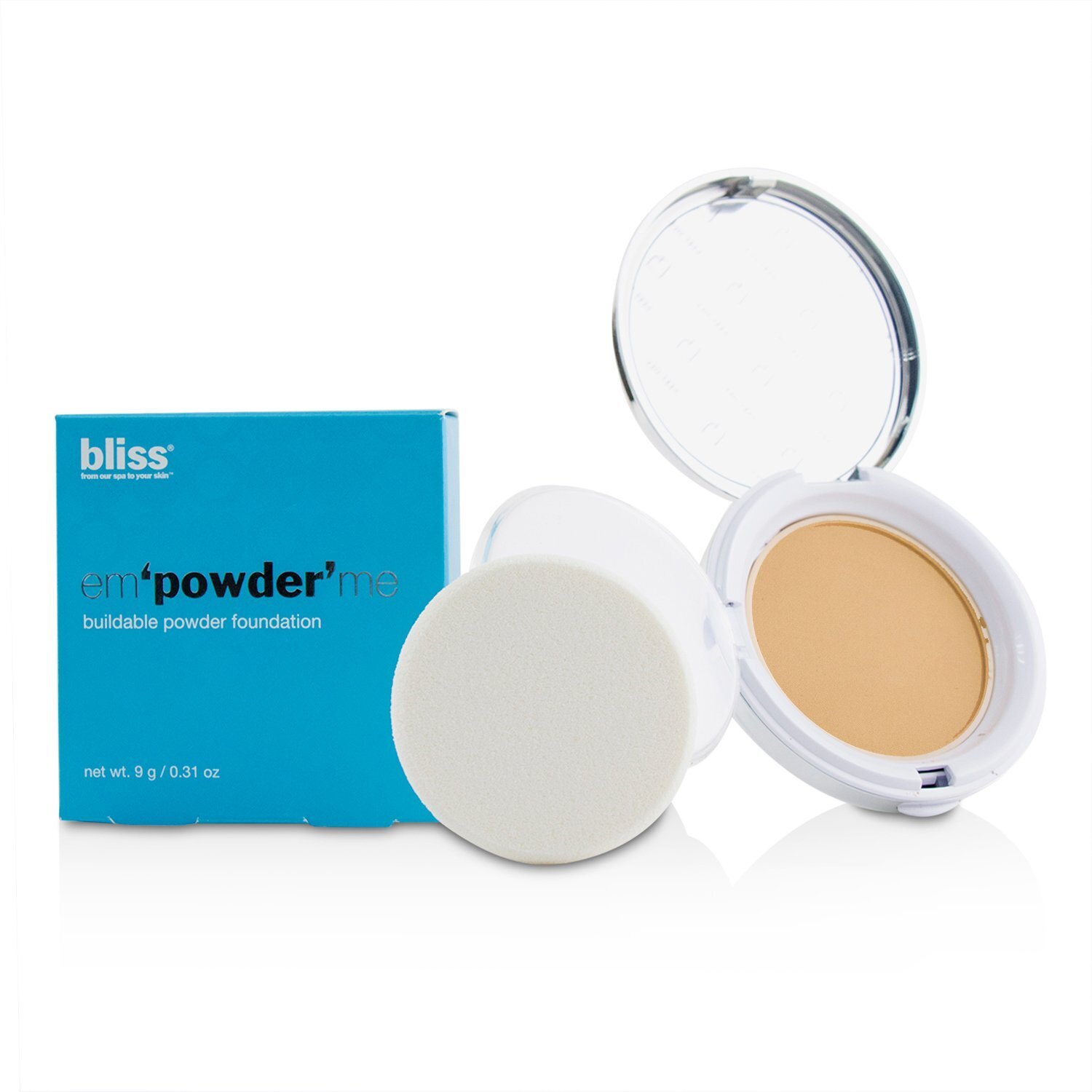 Bliss Em'powder' Me Buildable Powder Foundation פאונדיישן פודרה 9g/0.31oz