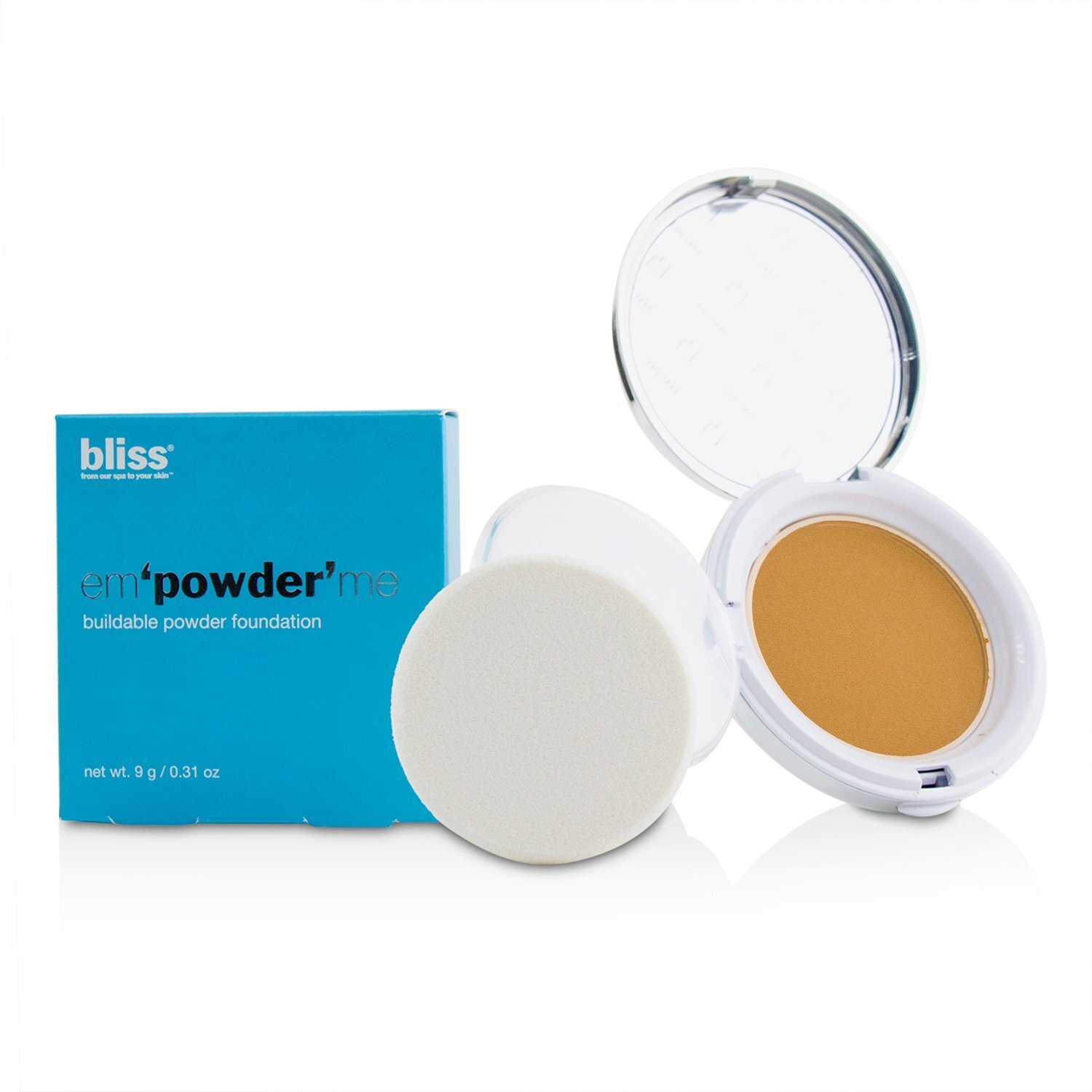 Bliss 必列斯 可疊擦粉底Em'powder' Me Buildable Powder Foundation 9g/0.31oz