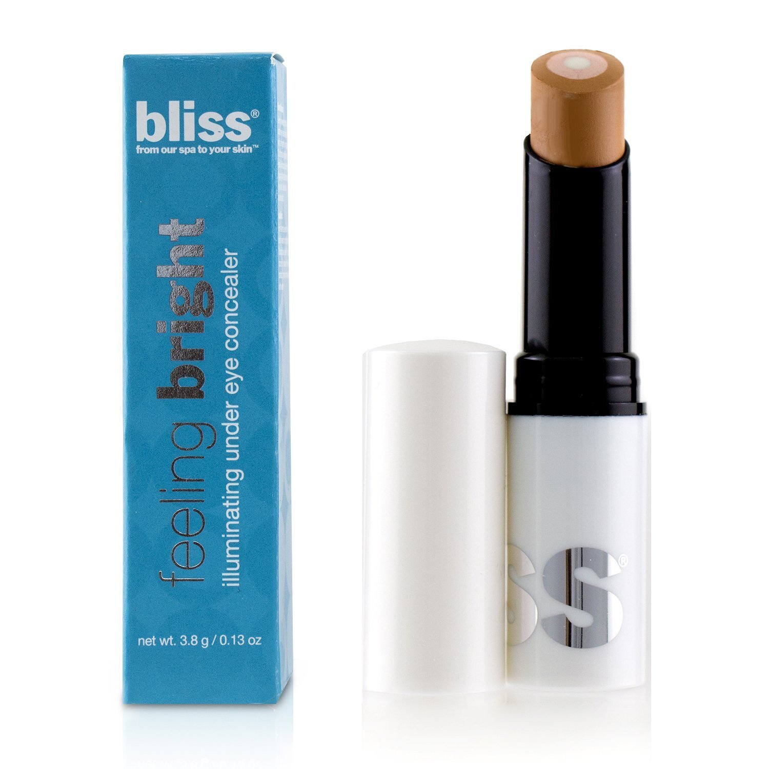 Bliss 必列斯 感覺明亮眼部遮瑕膏Feeling Bright Illuminating Under Eye Concealer 3.8g/0.13oz