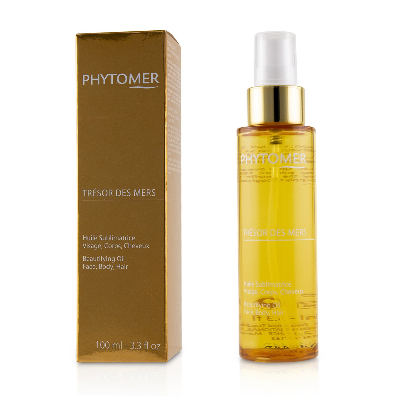 フィトマー Phytomer トレザー デス マー ビューティファイング オイル (For フェイス, ボディ and ヘア) 100ml/3.3oz