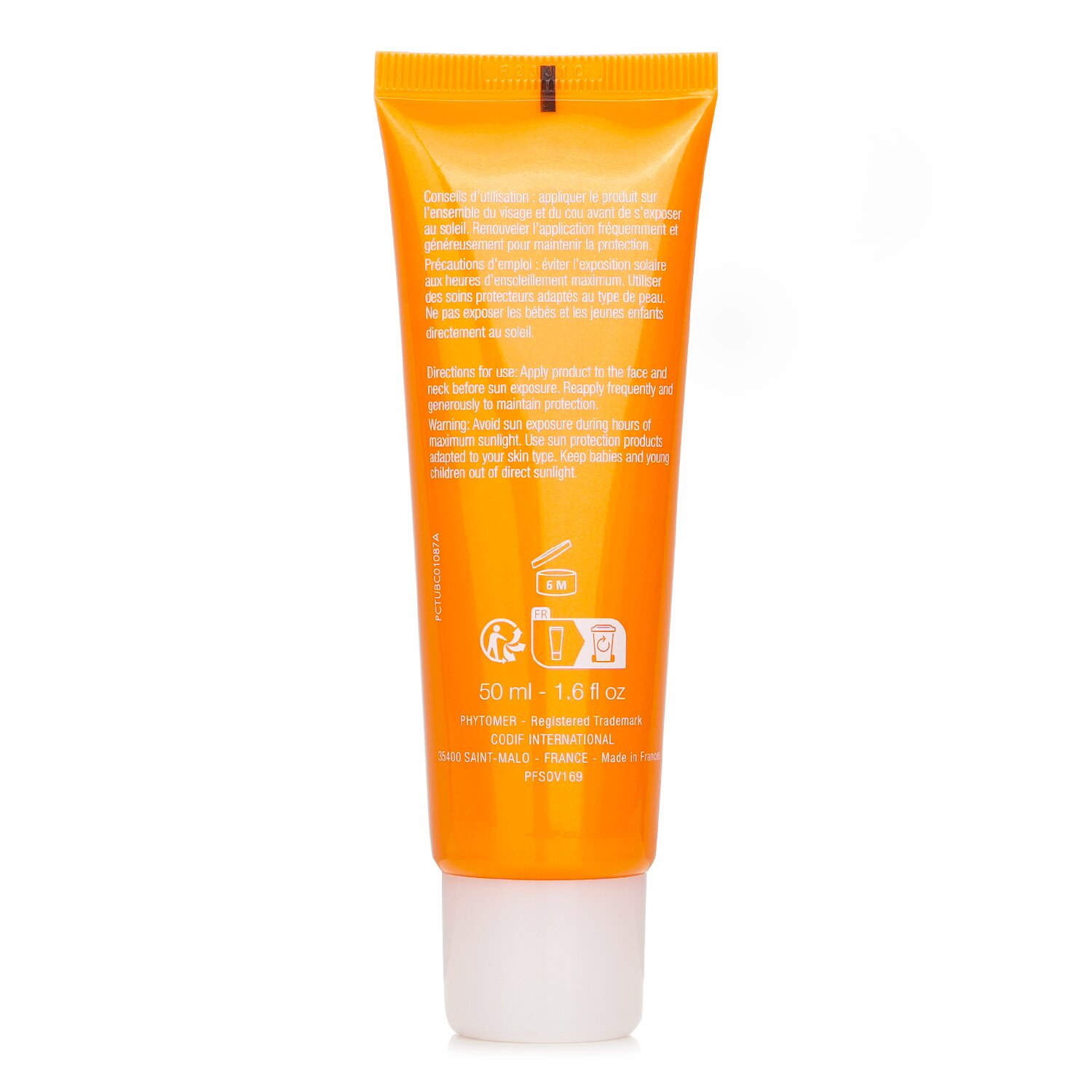 Phytomer Sun Active Protective Protector Solar SPF 30 Manchas Oscuras - Signos de Edad 50ml/1.6oz