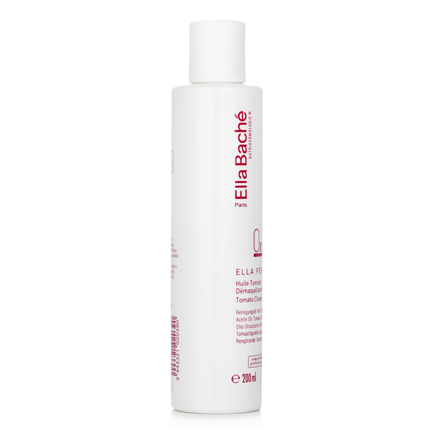 Ella Bache Aceite de Tomate Limpiador Para Rostro & Ojos, Maquillaje de Larga Duración 200ml/6.76oz