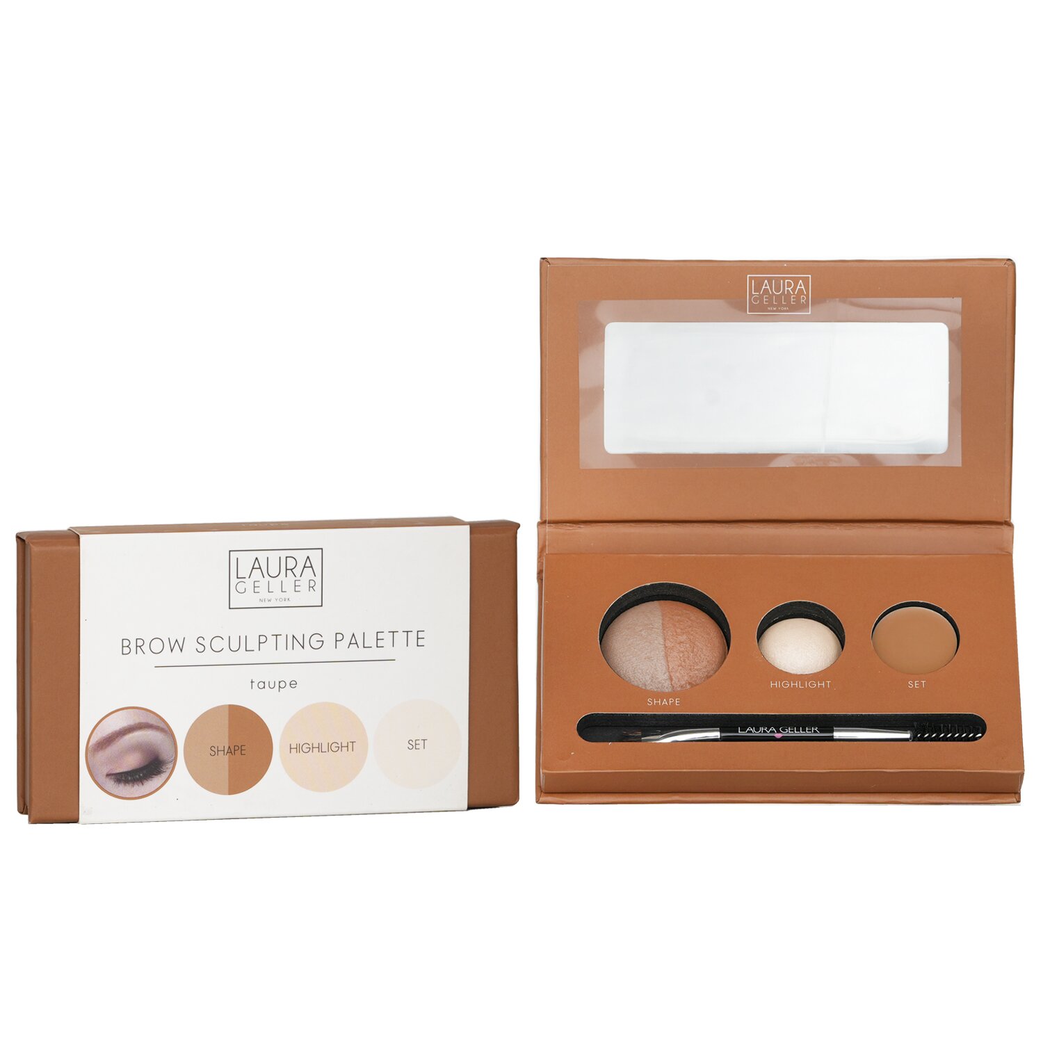 Laura Geller Brow Sculpting Palette Picture Color