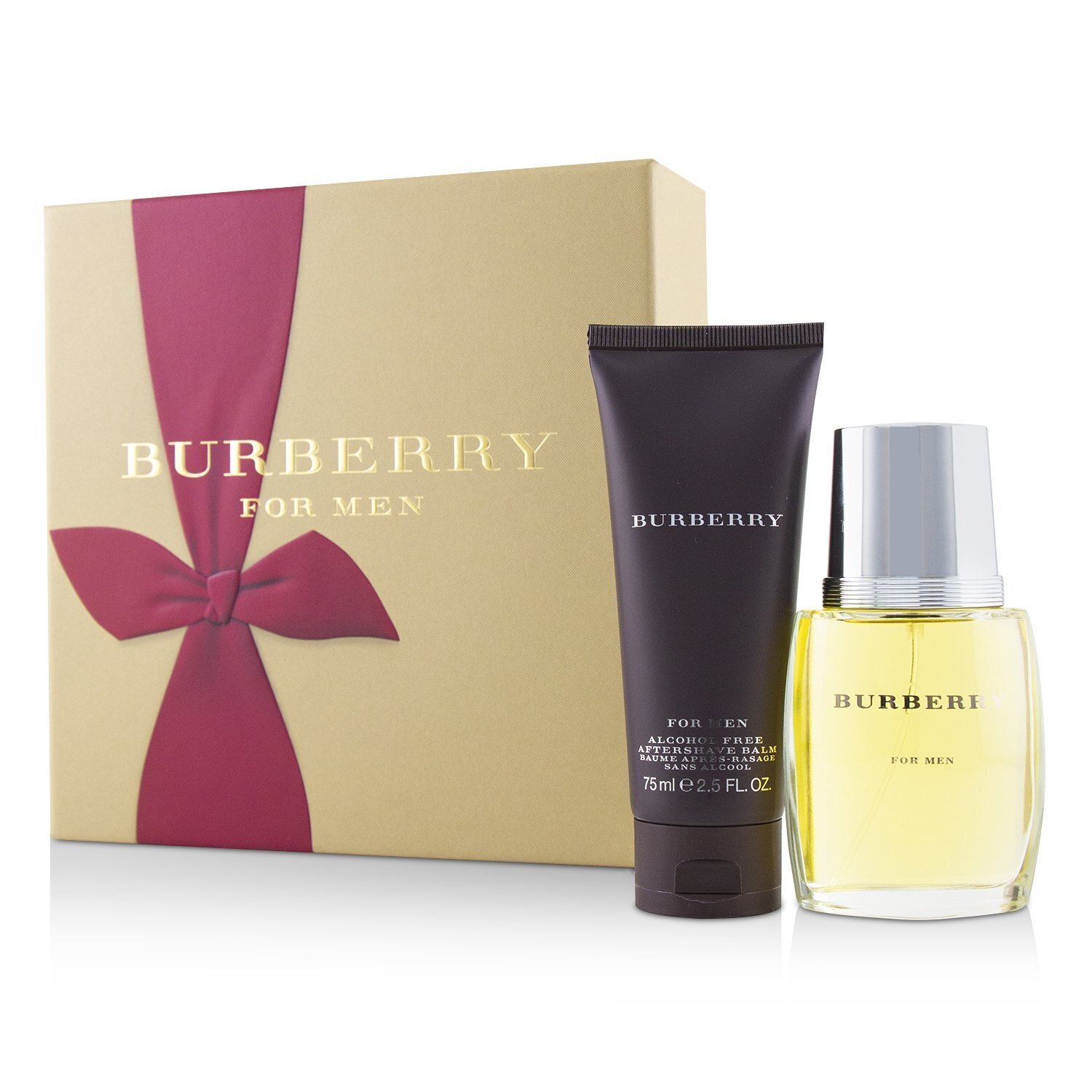 Burberry Burberry Coffret: Eau De Toilette Spray 50ml/1.7oz + After Shave Balm 75ml/2.5oz 2pcs