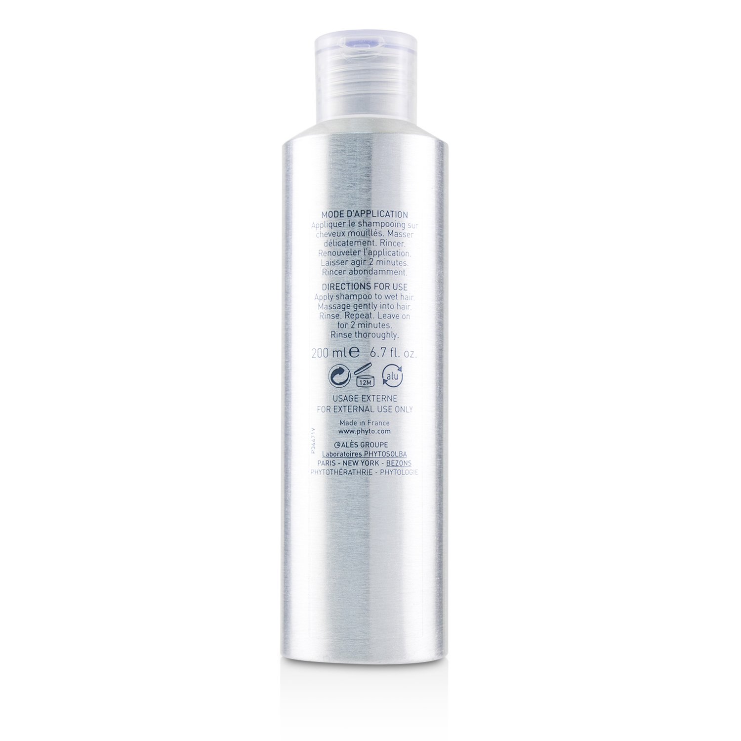 Phyto Phytargent Brightening Shampoo (Gray and White Hair) 200ml/6.7oz