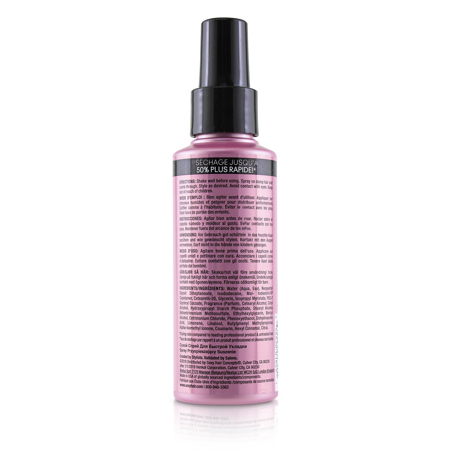 Sexy Hair Concepts Hot Sexy Hair Flash Me Quicky Blow Dry Spray 124ml/4.1oz