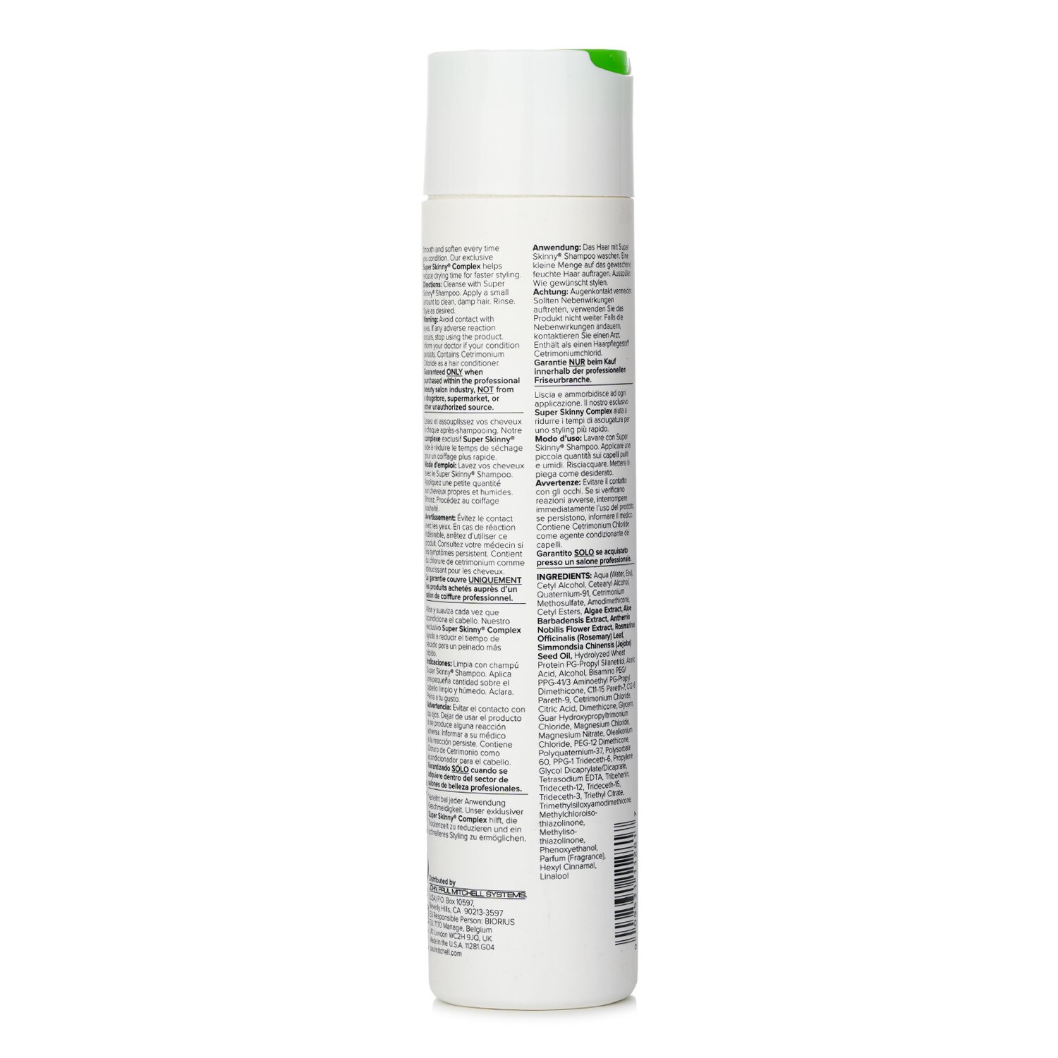 Paul Mitchell Super Skinny Acondicionador (Previene Daño - Suaviza Textura) 300ml/10.14oz