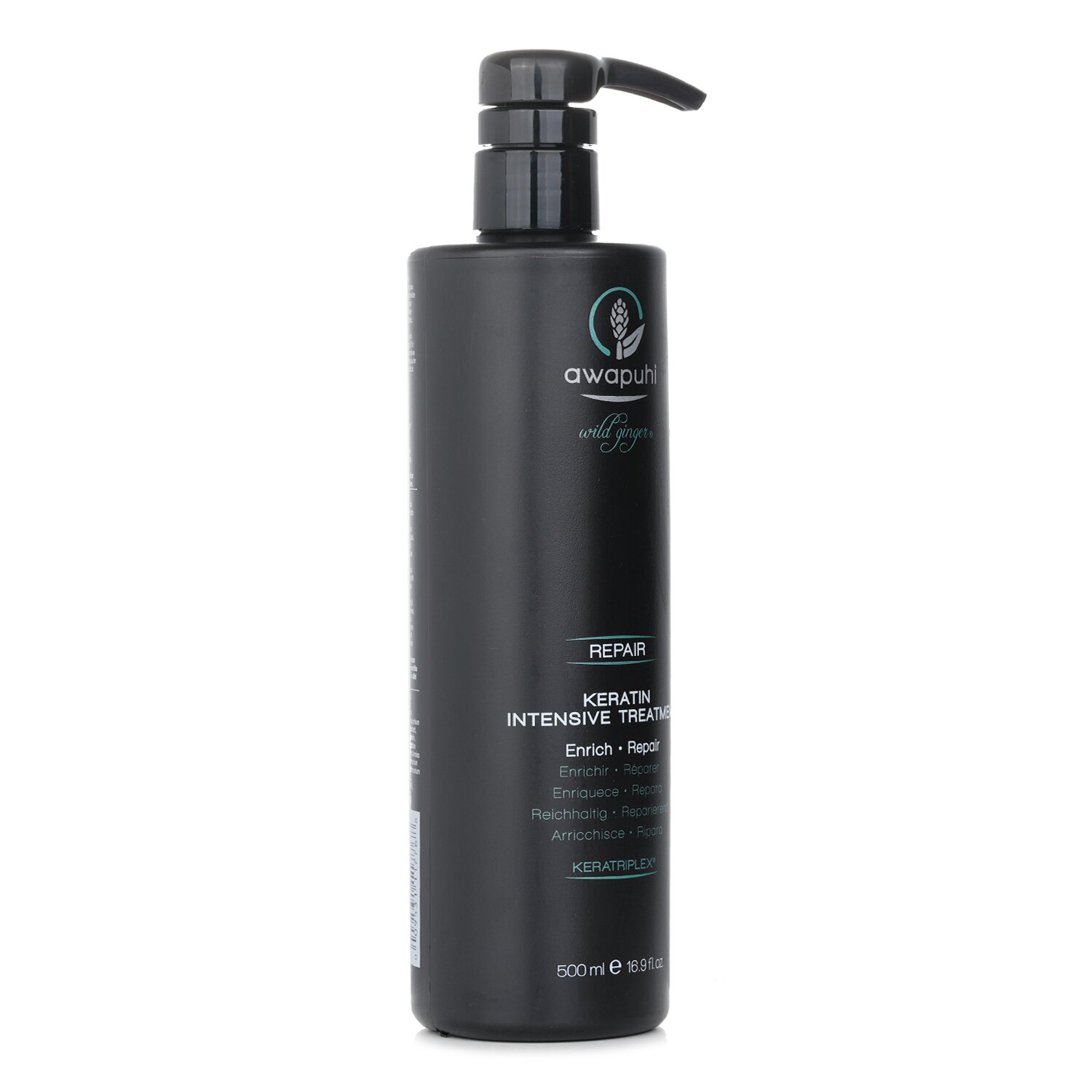 Paul Mitchell Awapuhi Wild Ginger Keratin Intensive Treatment - Perawatan Rambut (Untuk Rambut Kering dan Rusak) 500ml/16.9oz