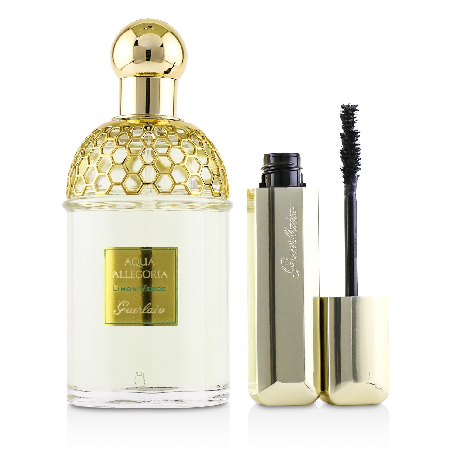 Guerlain 嬌蘭 清鮮青檸香水套裝: 淡香水噴霧 125ml/4.2oz + 豐盈翹捲睫毛液 01 Noir 8.5ml/0.28oz 2pcs