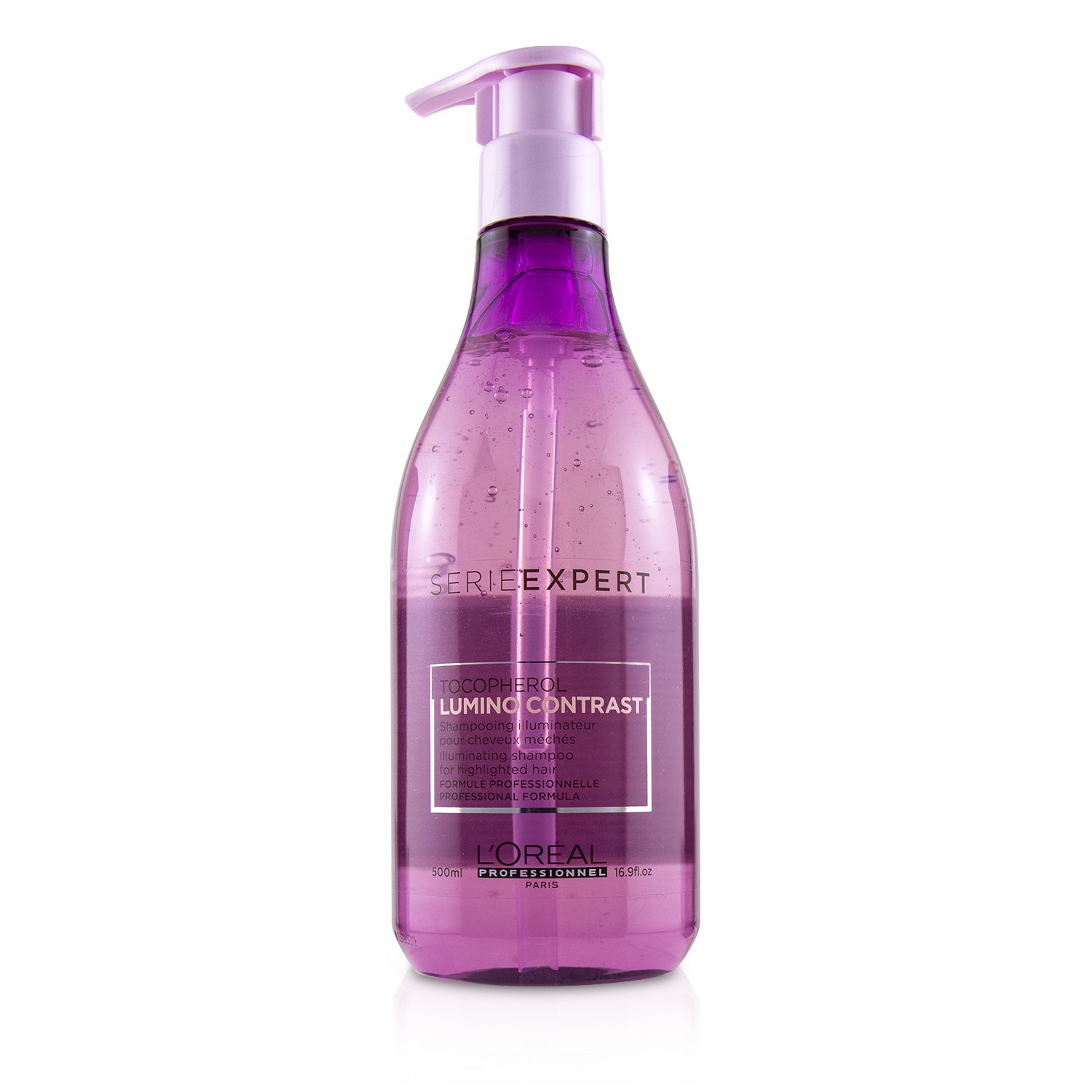 L'Oreal Professionnel Serie Expert - Lumino Contrast Tocopherol Highlight Illuminating Shampoo 500ml/16.9oz