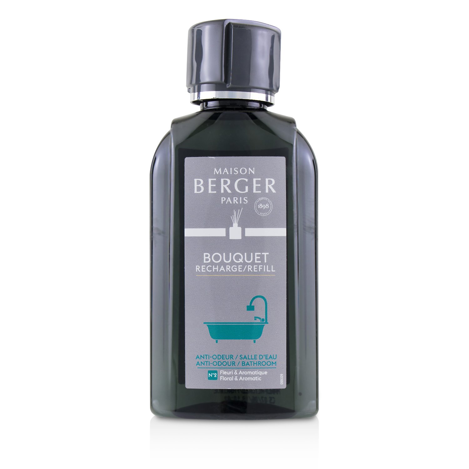 Lampe Berger (Maison Berger Paris) Functional Bouquet Refill - Anti-Odour Bathroom N°2 (Floral & Aromatic) 200ml