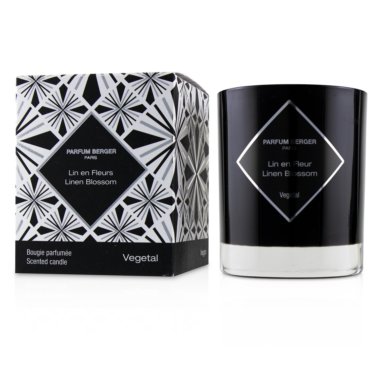 Lampe Berger (Maison Berger Paris) Graphic Candle - Linen Blossom 210g/7.4oz