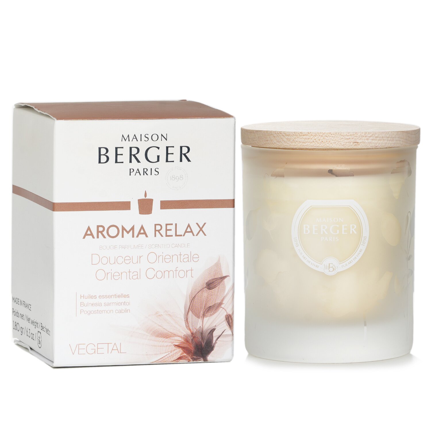 Lampe Berger (Maison Berger Paris) 蘭普伯傑 放鬆香薰蠟燭 - Aroma Relax 180g/6.3oz