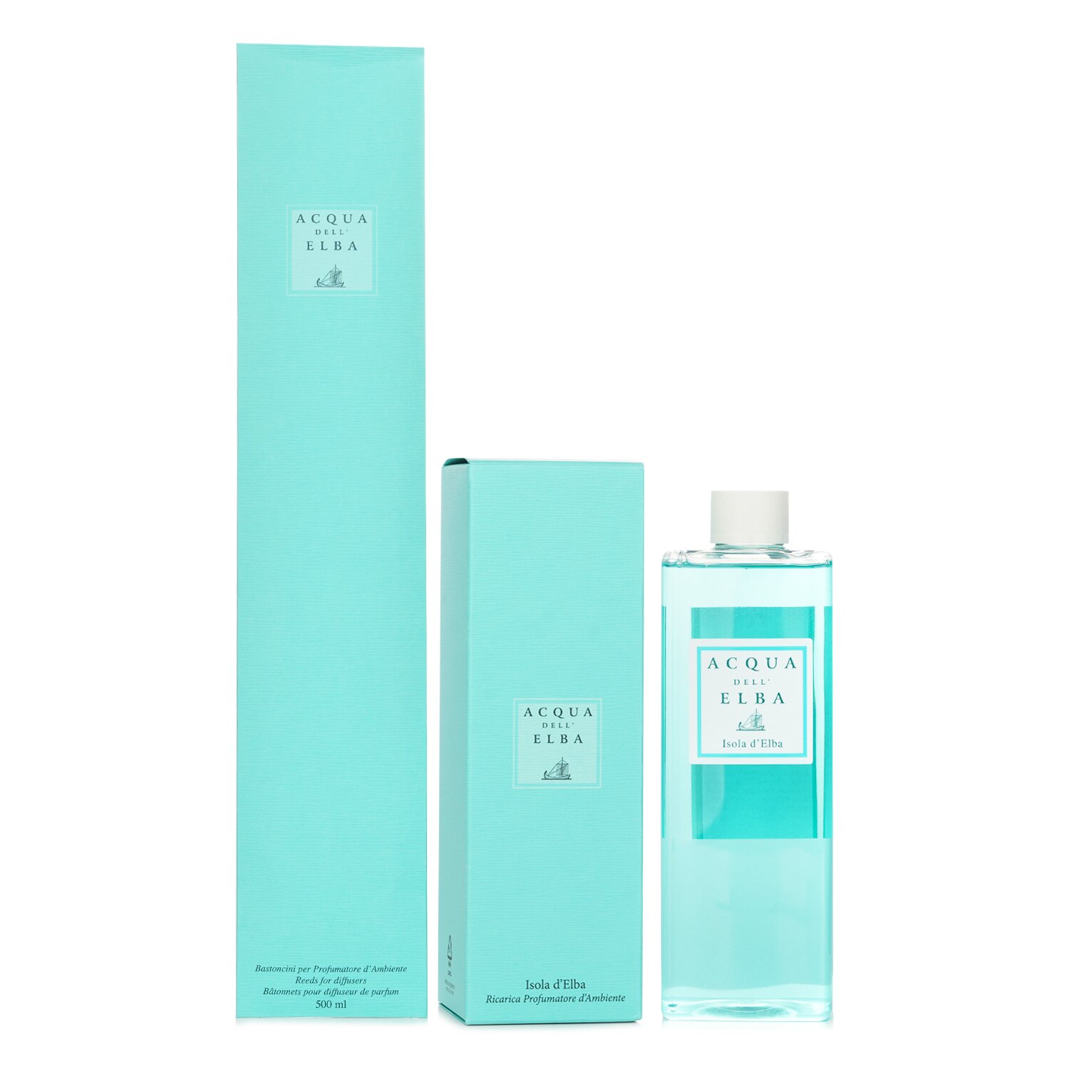 Acqua Dell'Elba عبوة احتياطية ملائمة للمعطر المنزلي - Isola D'Elba 500ml/17oz