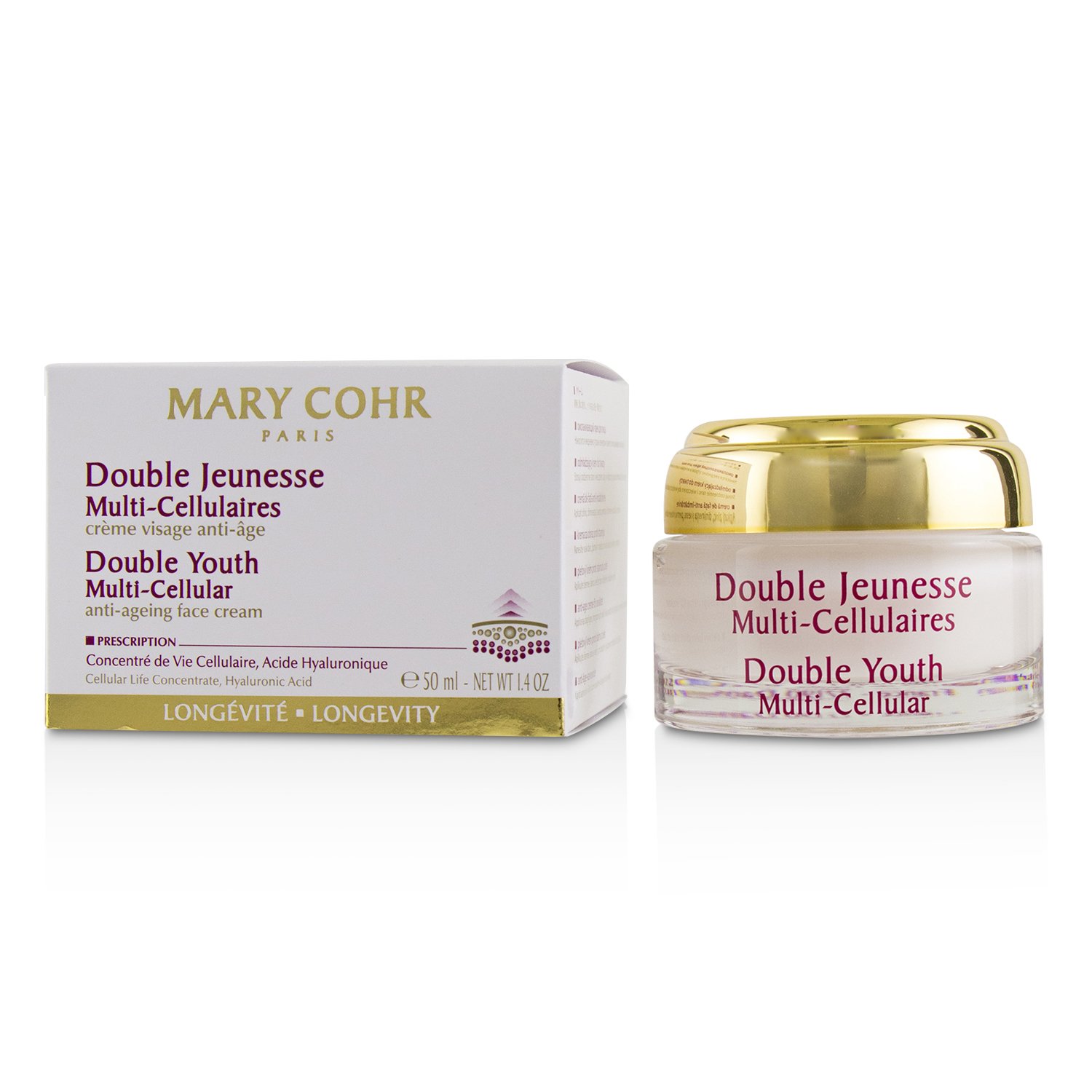 Mary Cohr Krem do twarzy Double Youth Multi-Cellular Anti-Ageing Face Cream 50ml/1.4oz