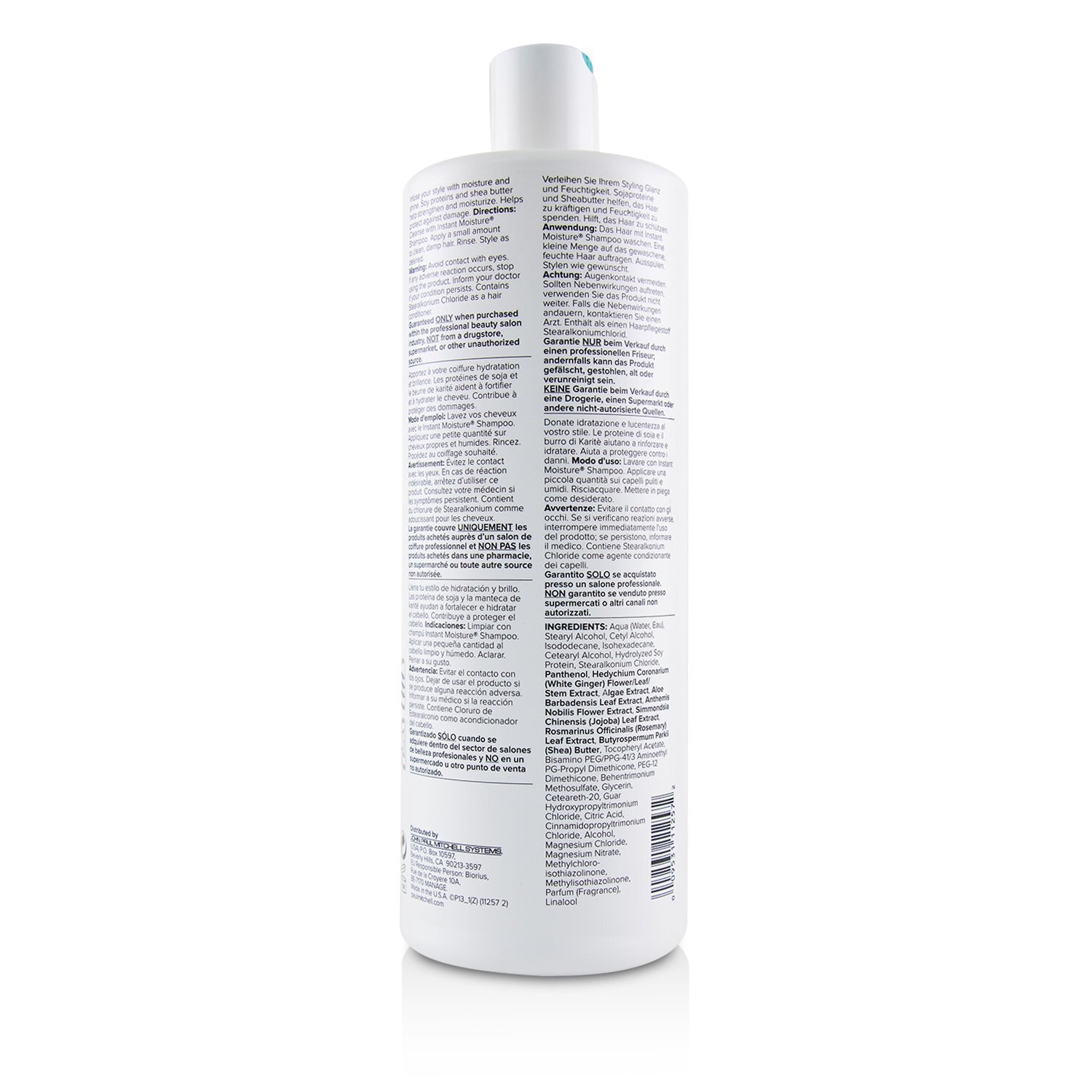 Paul Mitchell Acondicionador Hidratación Instantánea (Hidrata - Revive) 1000ml/33.8oz