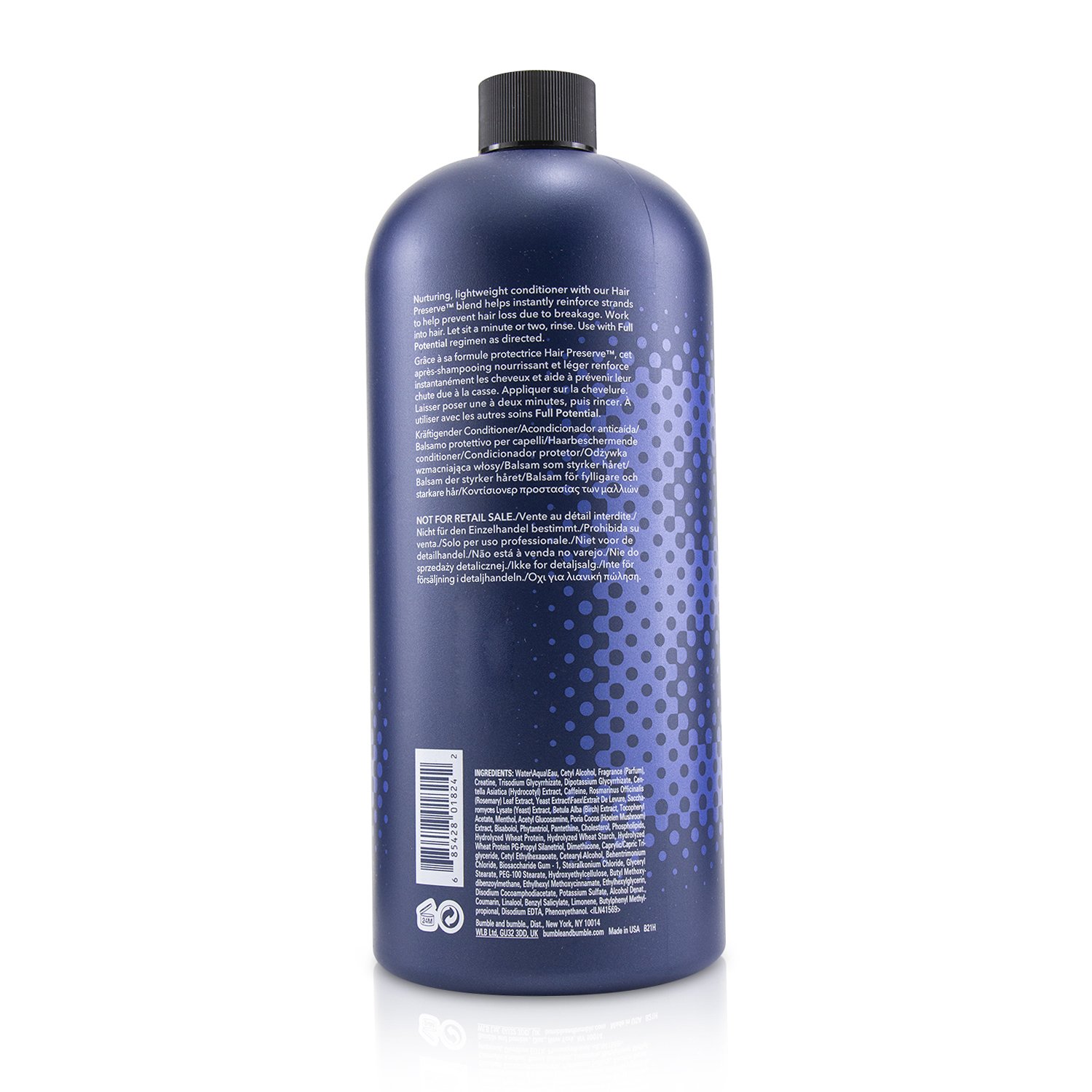 Bumble and Bumble 寶寶與寶寶 潤髮乳Bb. Full Potential Hair Preserving Conditioner 1000ml/33.8oz