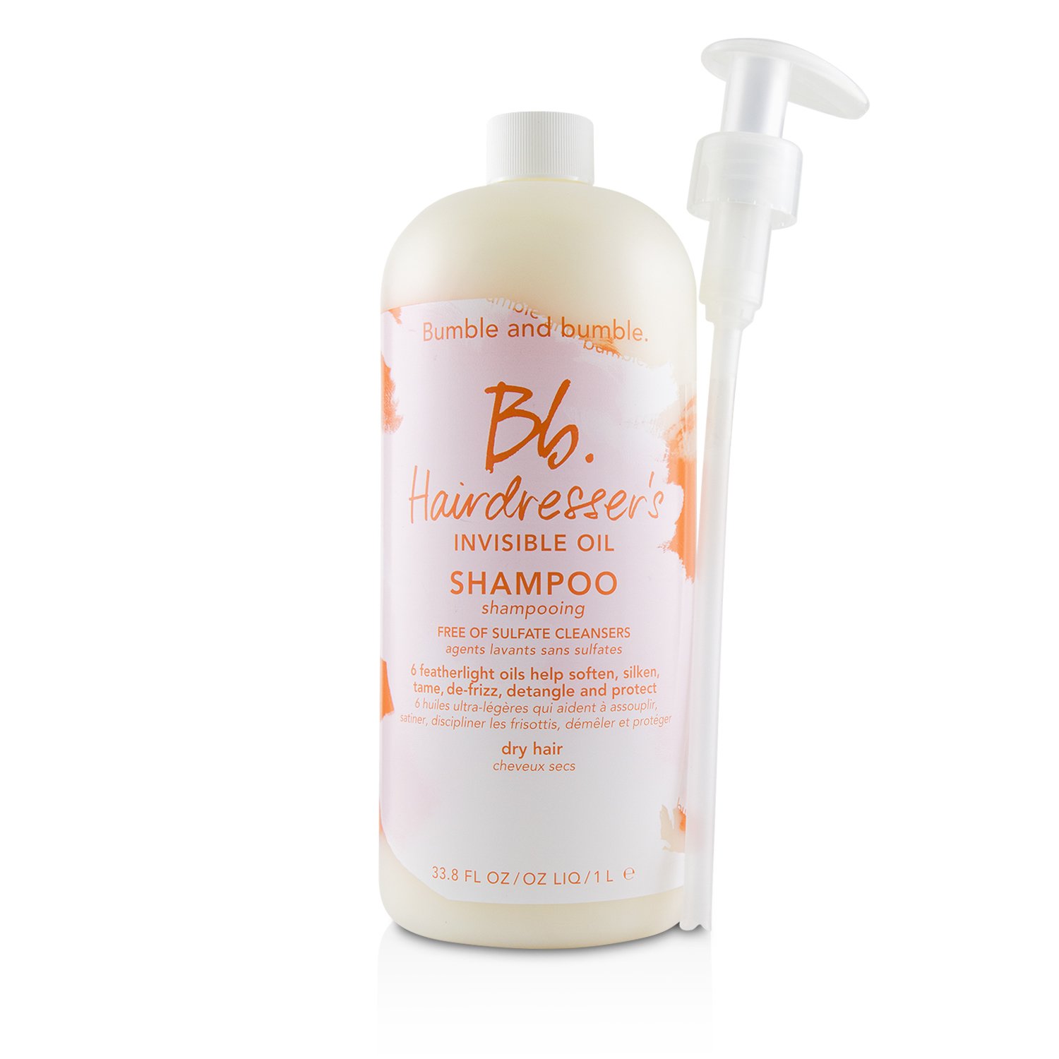 Bumble and Bumble Bb. Hairdresser's Invisible Oil Shampoo - Dry Hair (Salon Product) 1000ml/33.8oz