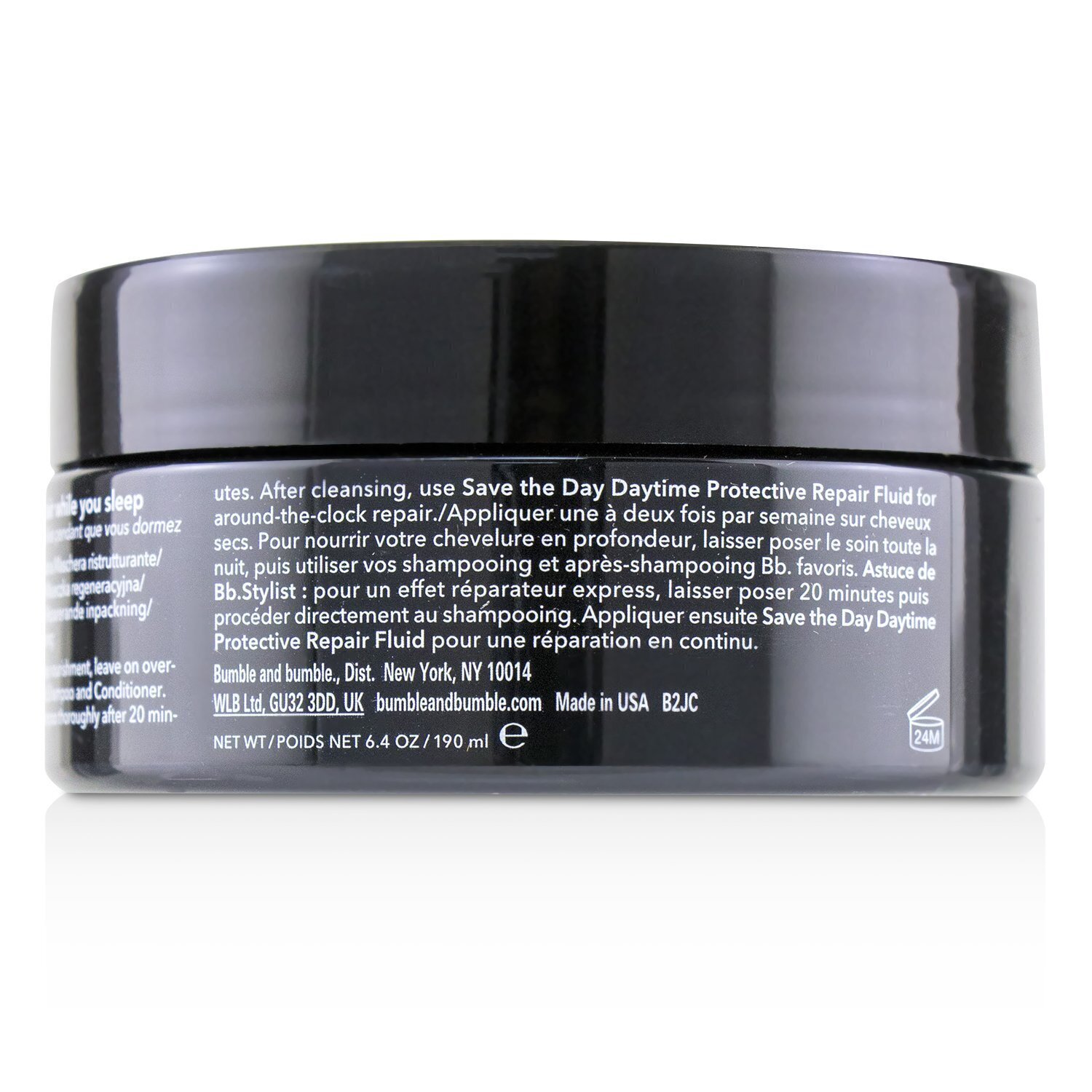 Bumble and Bumble Bb. While You Sleep Mascarilla Reparadora de Daño Para la Noche 190ml/6.4oz