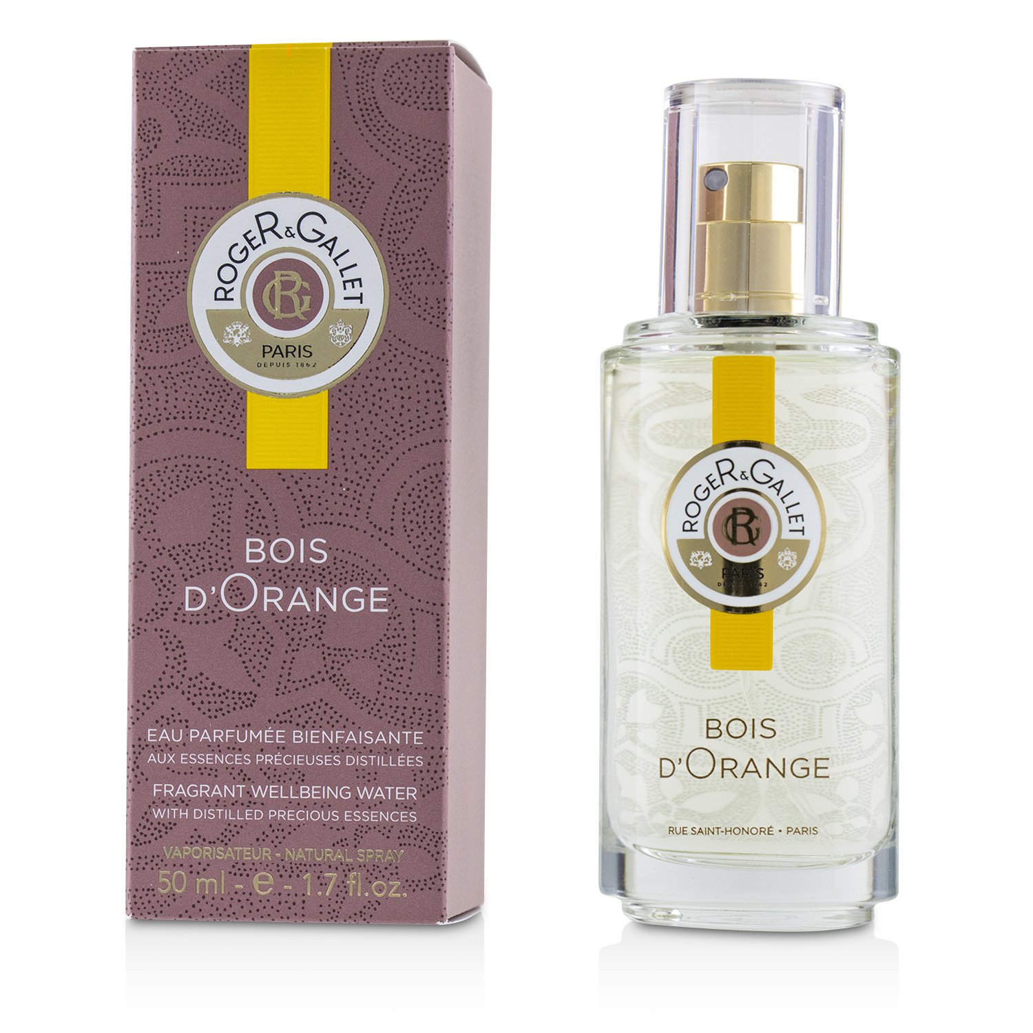 香邂格蕾  Roger & Gallet Bois d'Orange Fragrant Water Spray 50ml/1.7oz