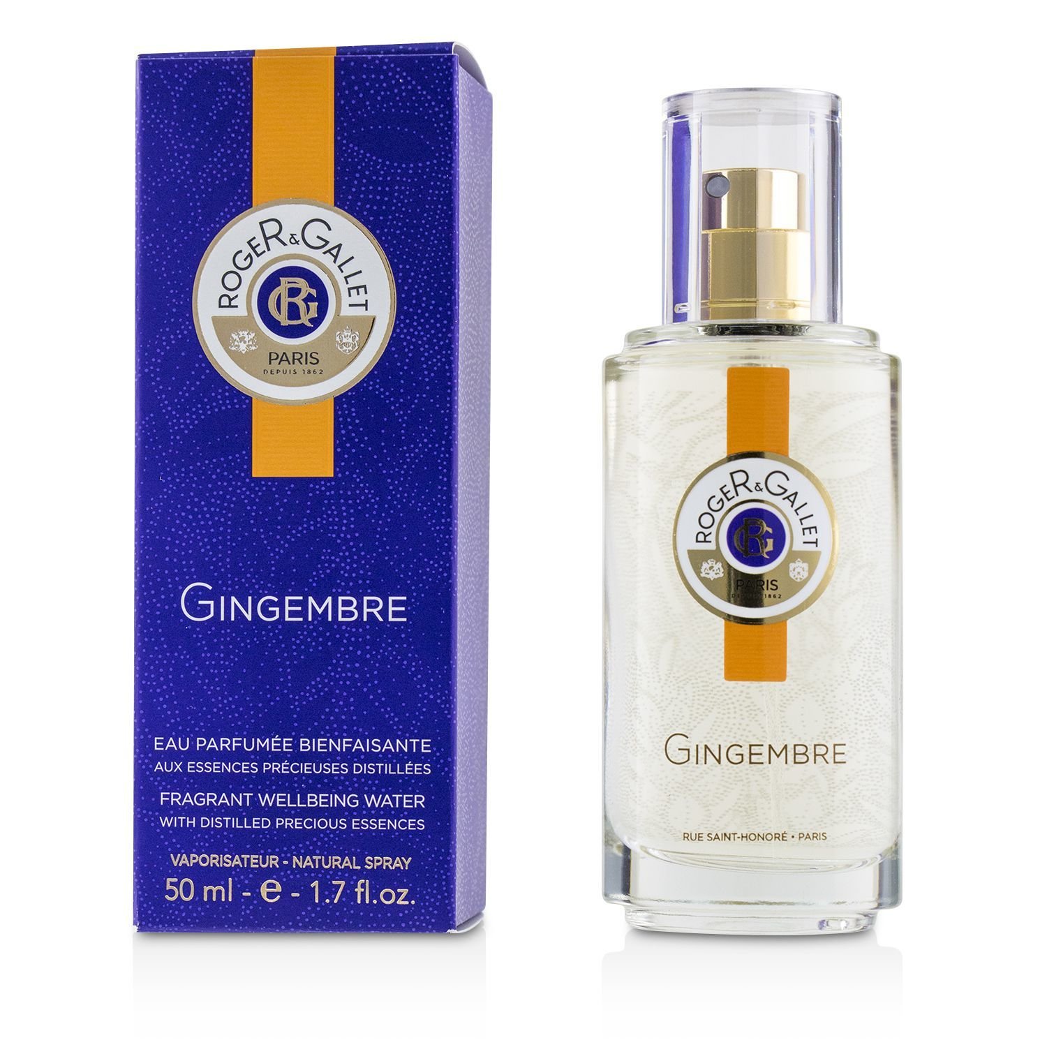 Roger & Gallet Gingembre (Ginger) Fragrant Water Spray 50ml/1.7oz