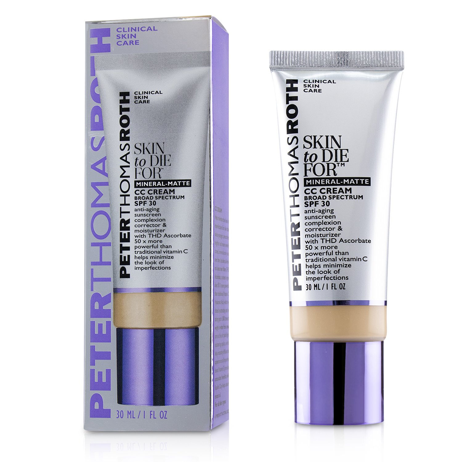 Peter Thomas Roth Skin to Die For Mineral Matte CC Cream SPF 30 30ml/1oz