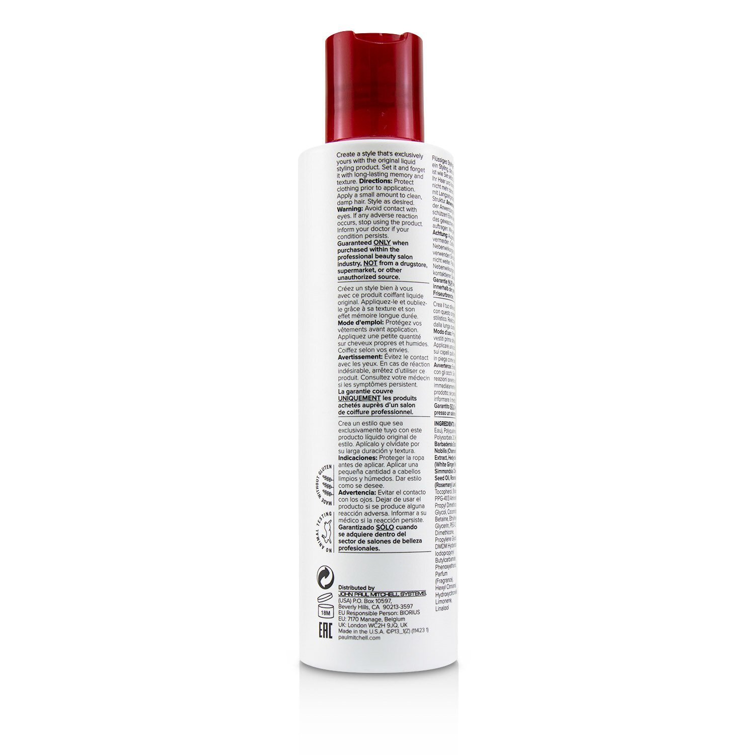 Paul Mitchell Flexible Style Hair Sculpting Lotion (Lasting Control - Extreme Shine) 250ml/8.5oz