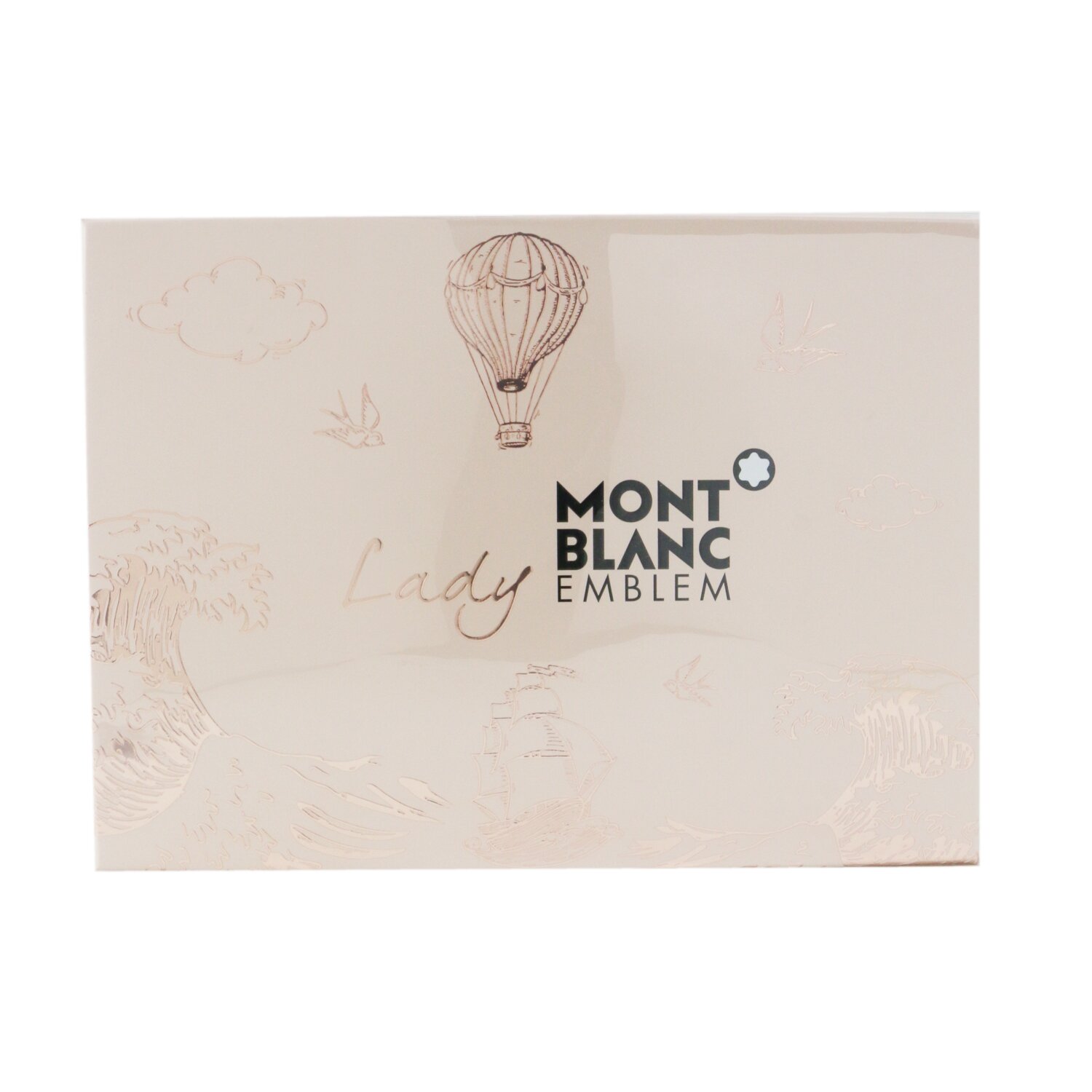 Montblanc Lady Emblem Coffret: Eau De Parfum Spray 75ml/2.5oz + Perfumed Body Lotion 100ml/3.3oz + Eau De Parfum Spray 7.5ml/0.25oz 3pcs