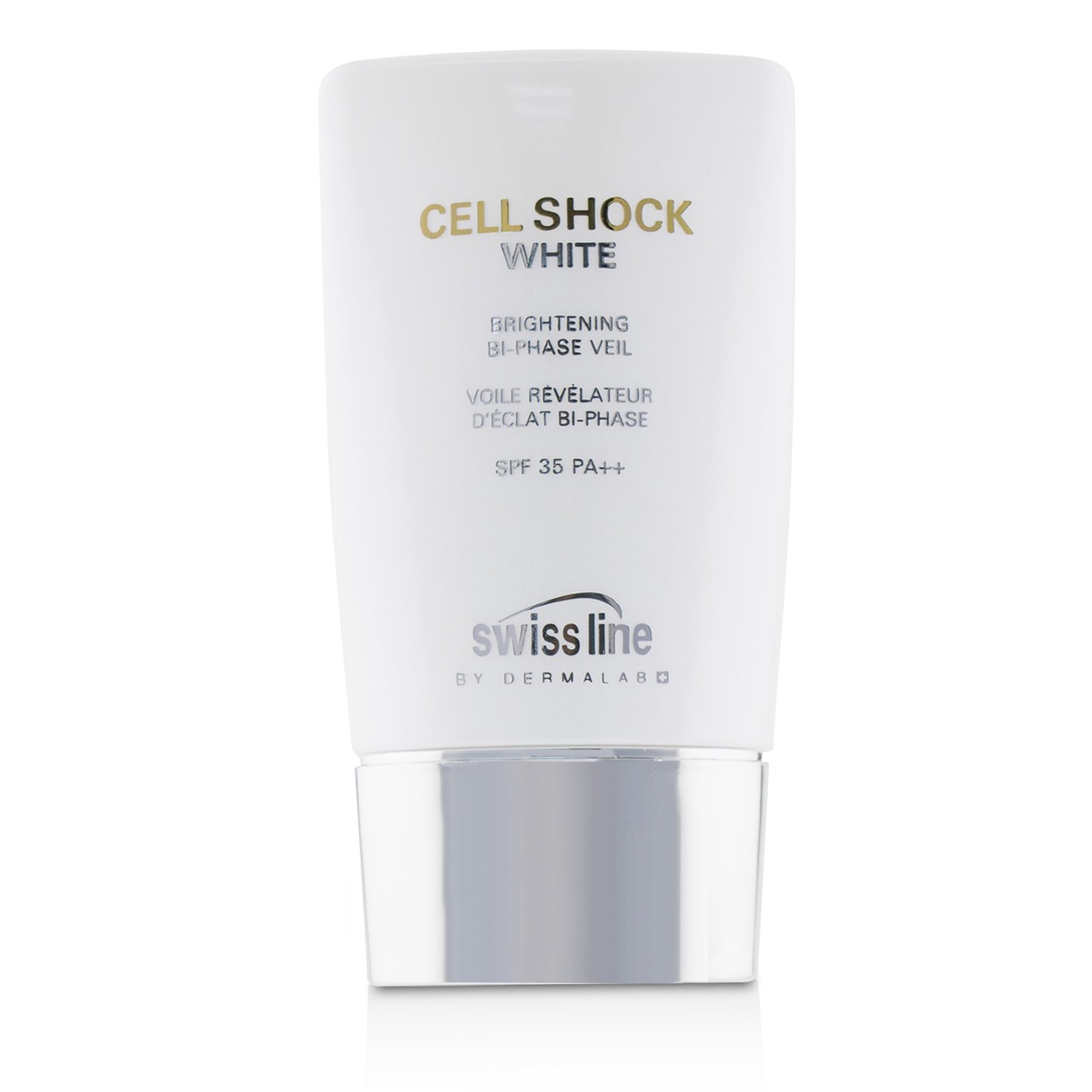 Swissline Cell Shock White Осветляющее Двухфазное Средство SPF35 45ml