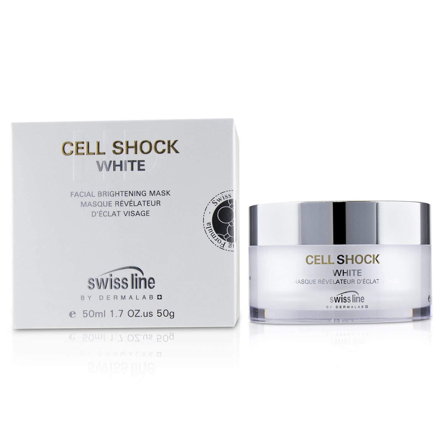 Swissline Cell Shock White Facial Brightening Mask 50ml/1.7oz