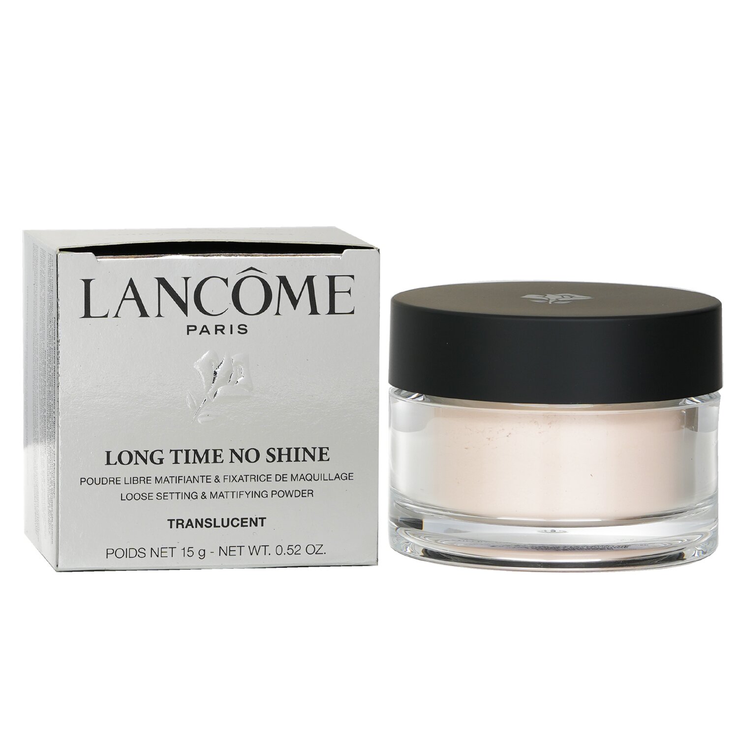 Lancome بودرة مطفئة للمعان ومهيئة حرة Long Time No Shine 15g/0.52oz