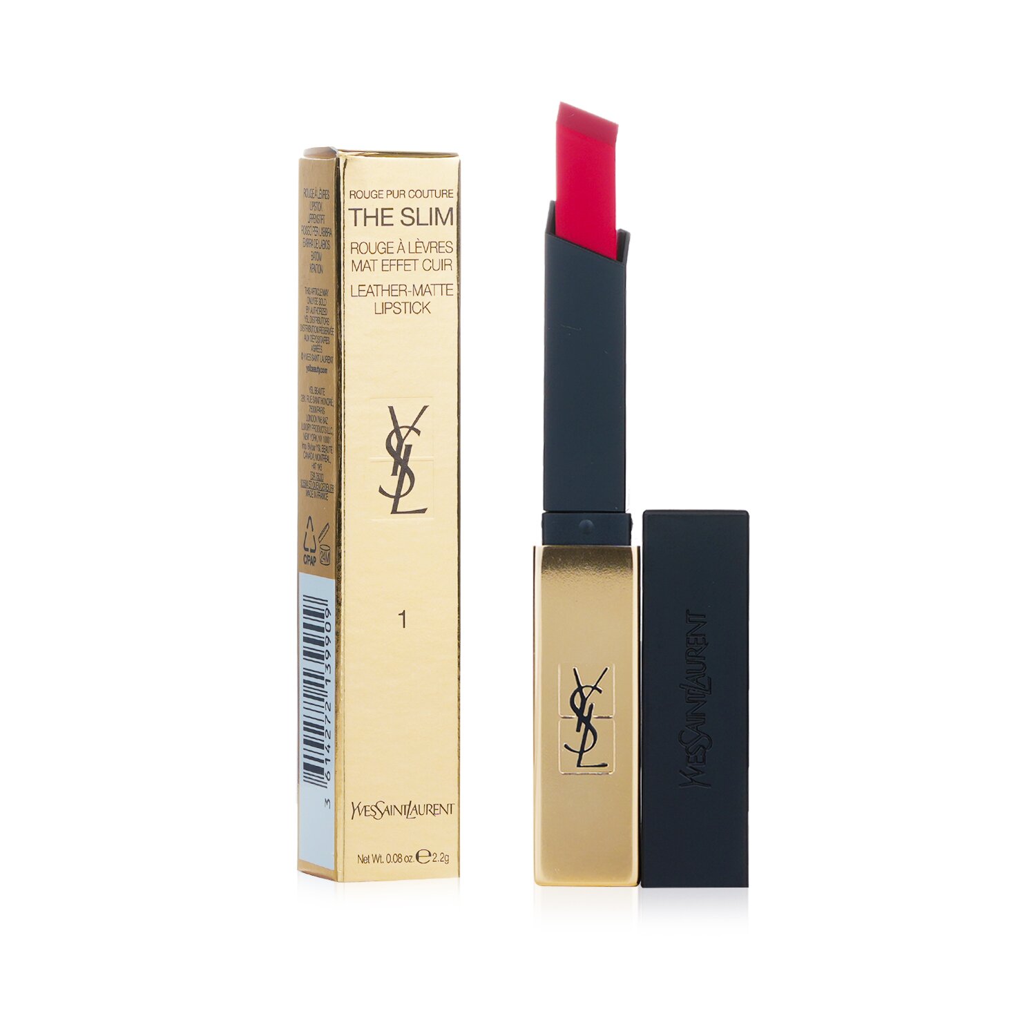 Details About Ysl Rouge Pur Couture The Slim Leather Matte Lipstick