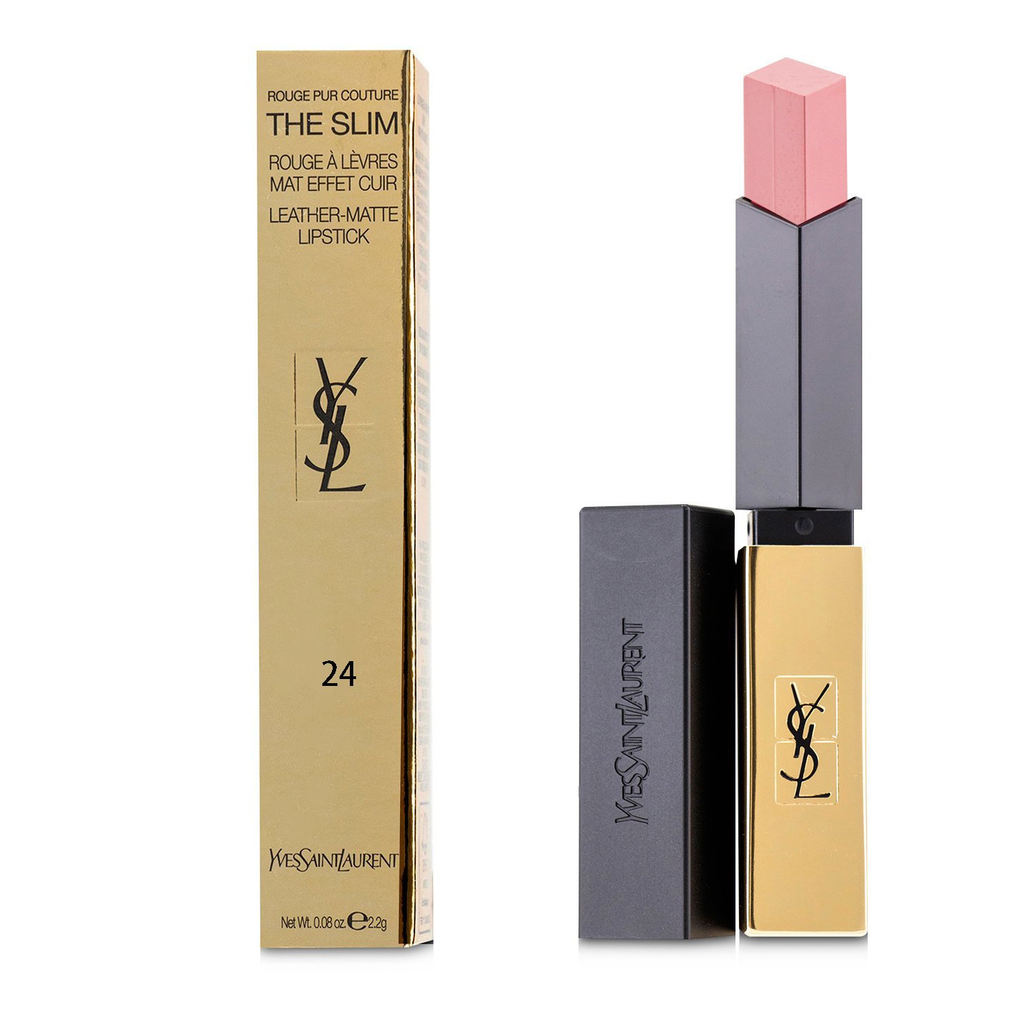 Yves Saint Laurent Rouge Pur Couture The Slim Leather Matte Lipstick 2.2g/0.08oz