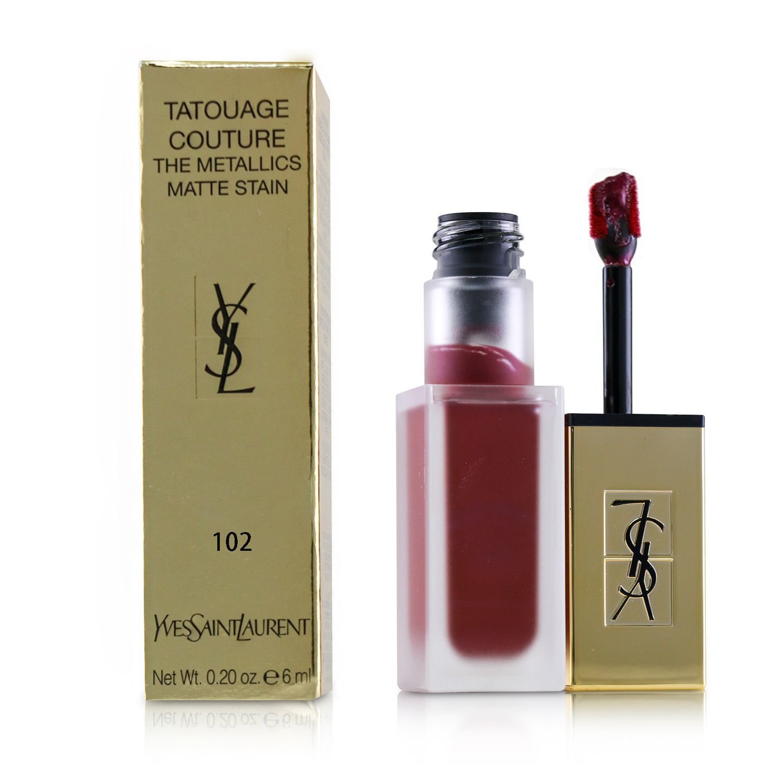 Yves Saint Laurent Płynna pomadka do ust Tatouage Couture The Metallics 6ml/0.2oz