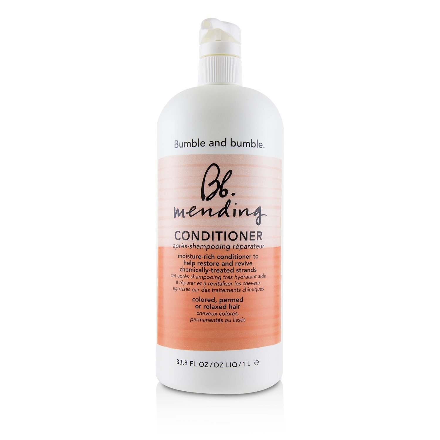 Bumble and Bumble Bb. Mending Conditioner - Farget, kjemisk behandlet eller rettet hår (Salongprodukt) 1000ml/33.8oz