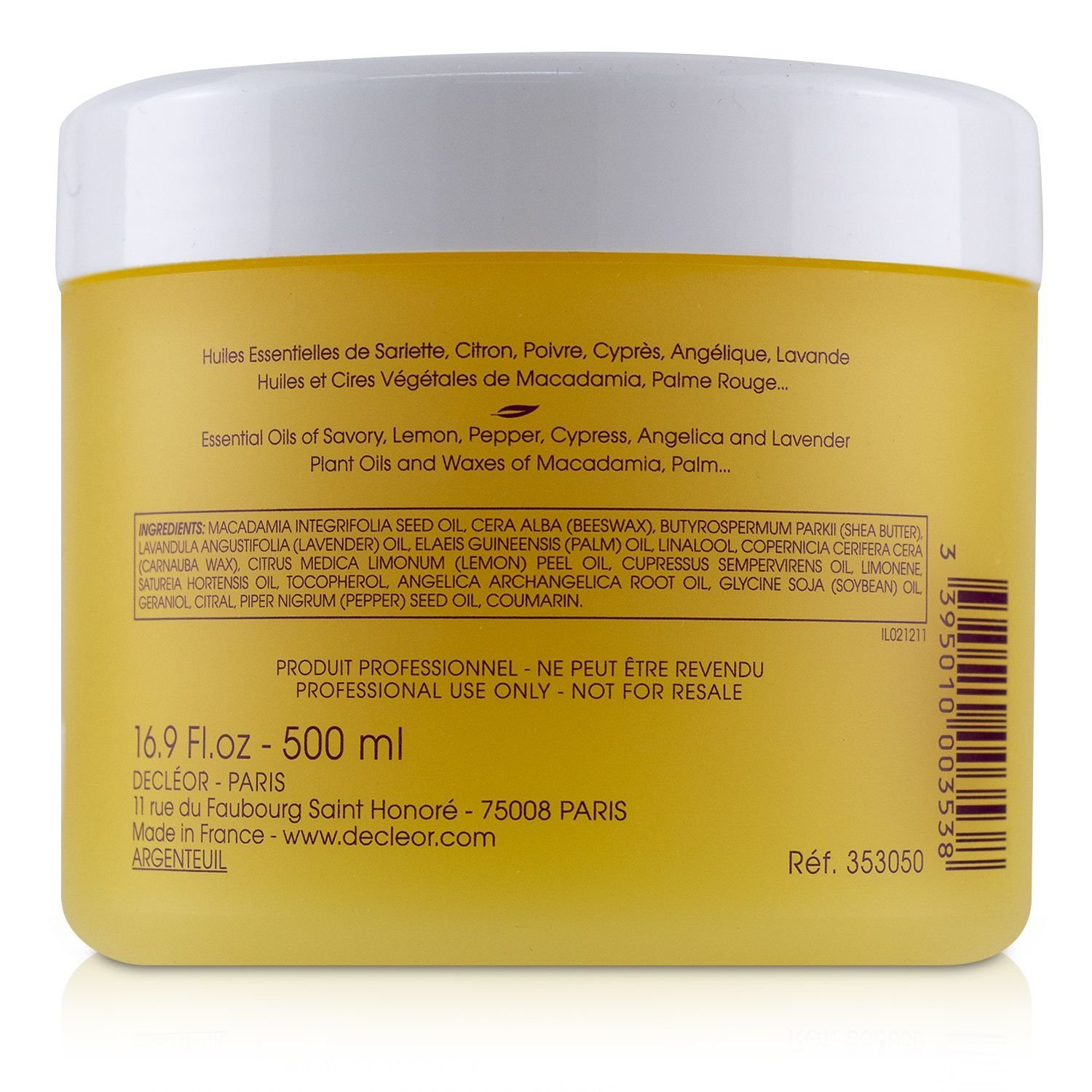 デクレオール Decleor Aromessence Flow Aromatic Massage Balm (Salon Size) - Unboxed 500ml/16.9oz