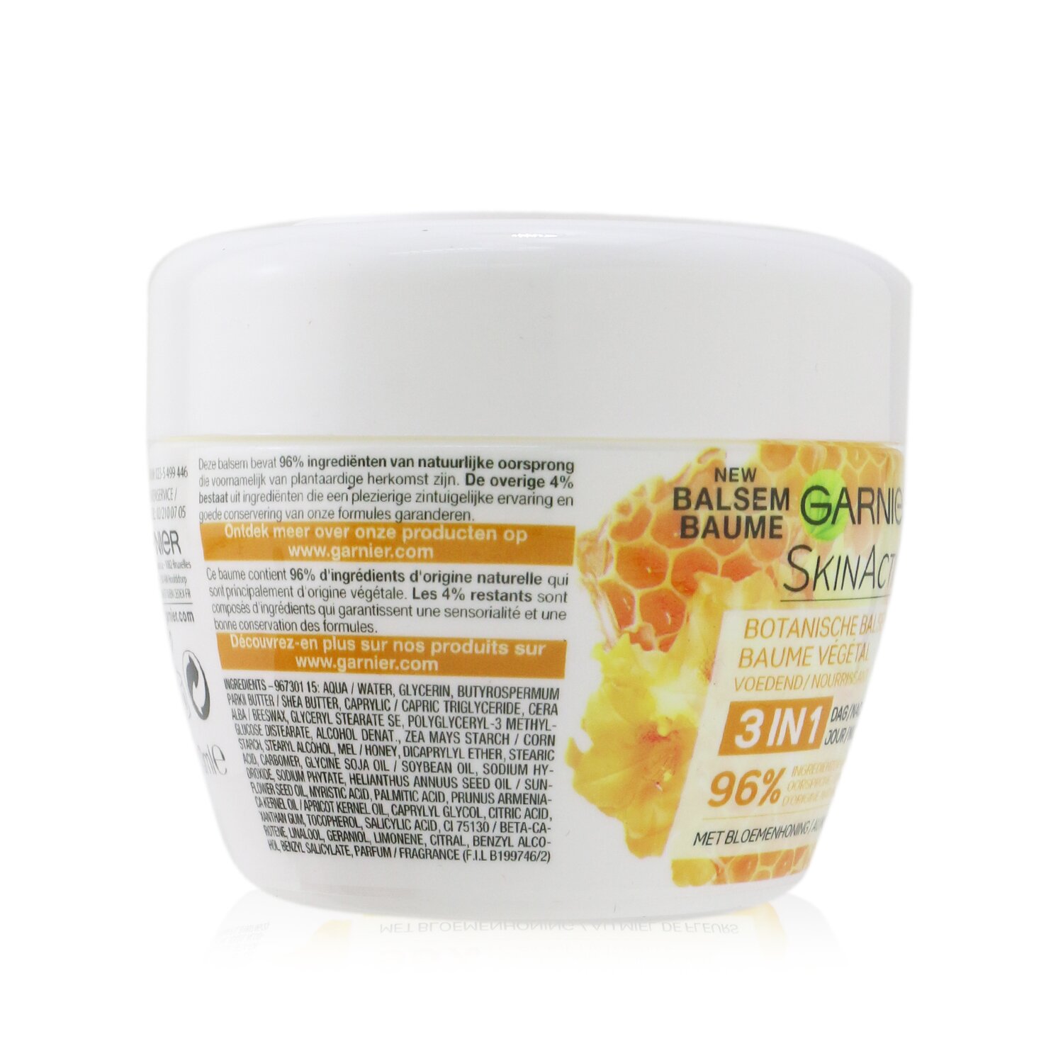 Garnier SkinActive 3 In 1 Nourishing Botanical Balm With Honey Flower 140ml/4.7oz