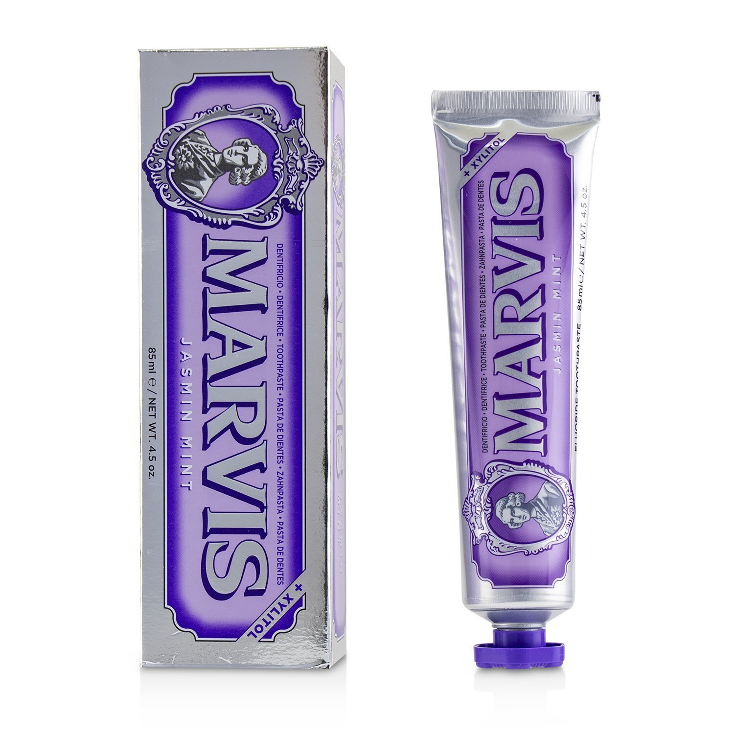 Marvis Jasmin Mint Pasta de Dientes Xilitol 85ml/4.5oz