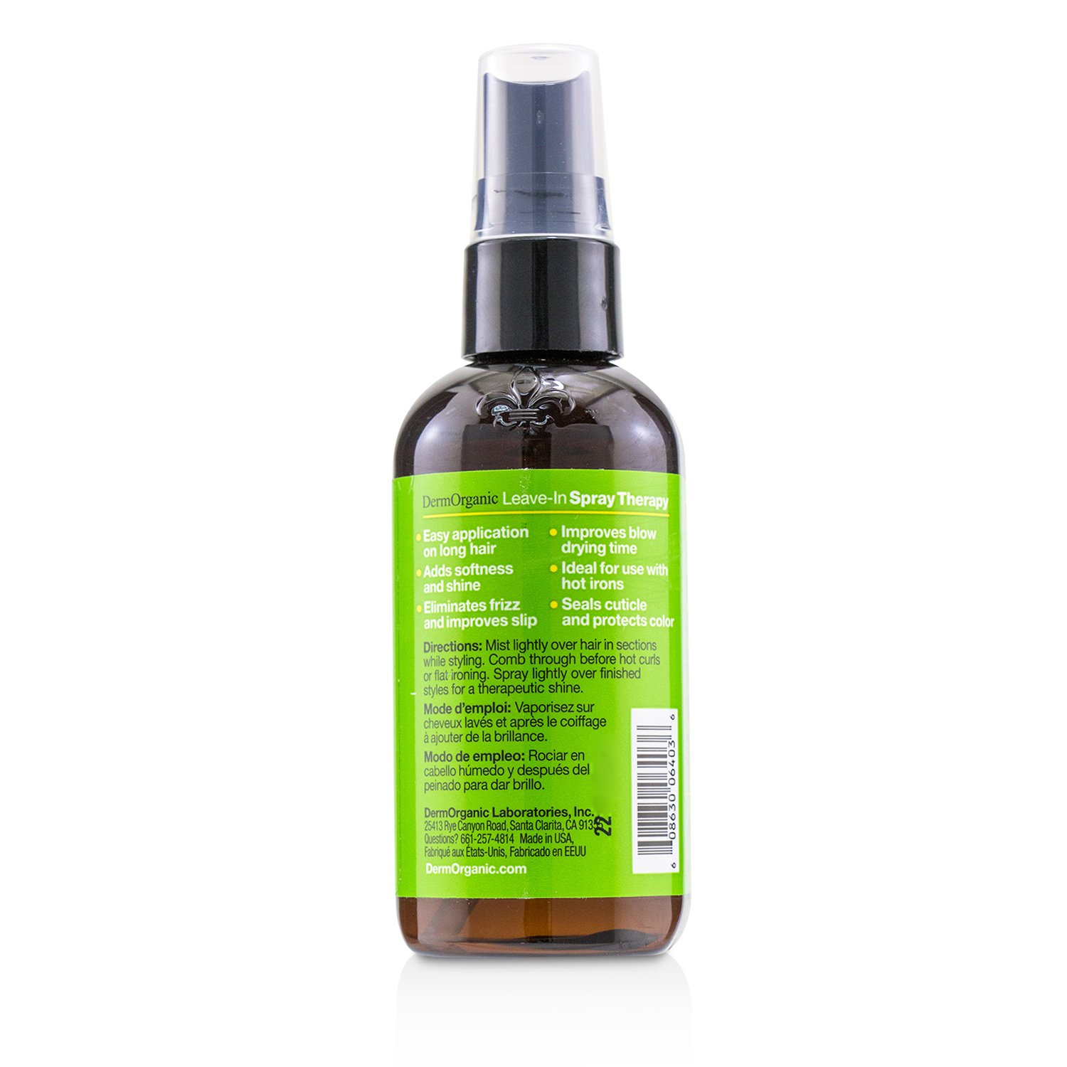 DermOrganic Leave-In Spray Therapy 100ml/3.4oz