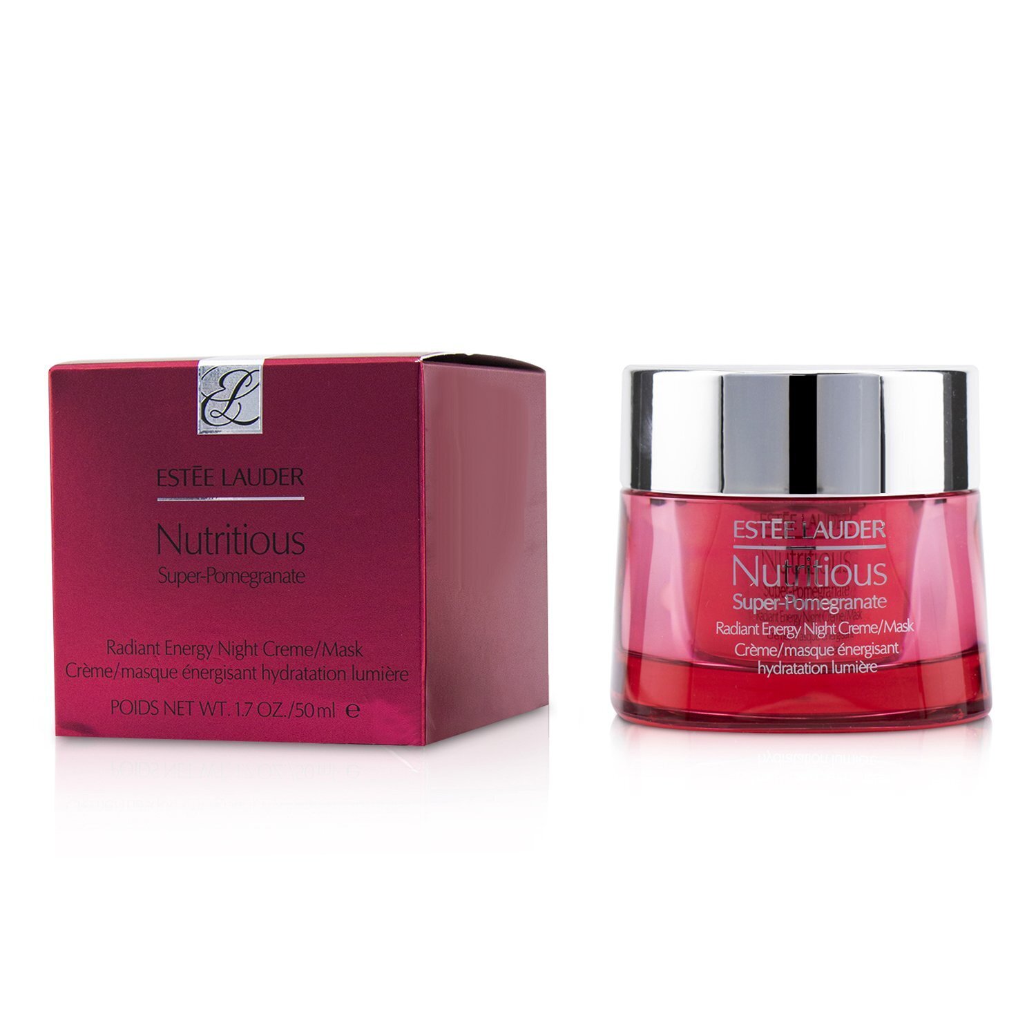 Estee Lauder Mặt nạ/Kem/Kem dưỡng ban đêm năng lượng rạng rỡ siêu bổ dưỡng từ quả lựu 50ml/1.7oz