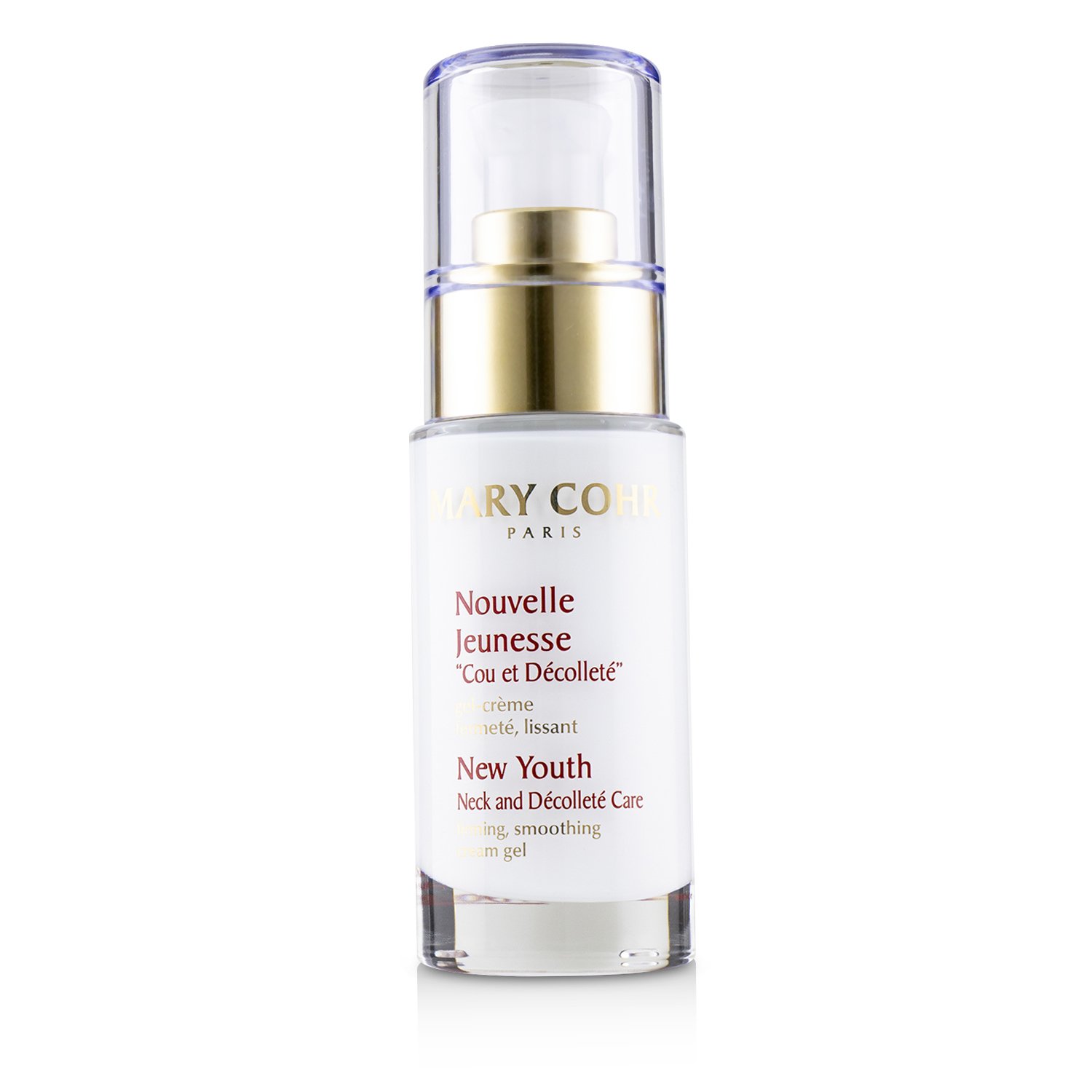 Mary Cohr New Youth Gel Crema de Cuello & Escote Cuidado Reafirmante, Suavizante 30ml/0.88oz