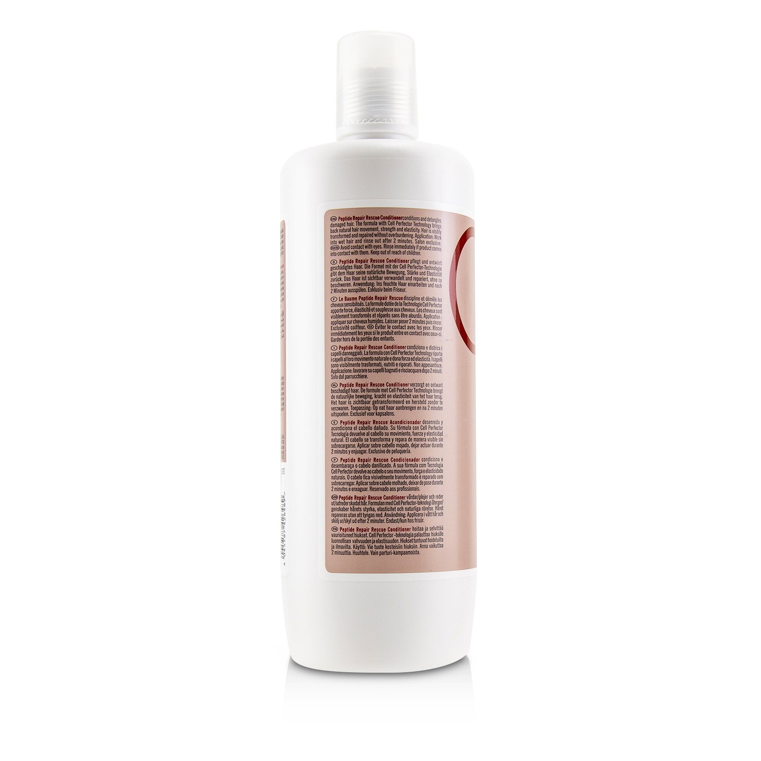 Schwarzkopf BC Bonacure Peptid Bərpaedici Xilasedici Kondisioner (Zədəli Saçlar Üçün) 1000ml/33.8oz