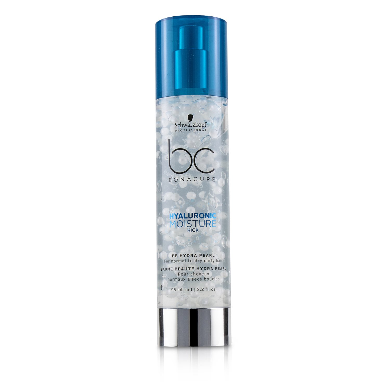 Schwarzkopf BC Bonacure Hyaluronic Moisture Kick BB Hydra Pearl (For Normal to Dry Curly Hair) 95ml/3.2oz