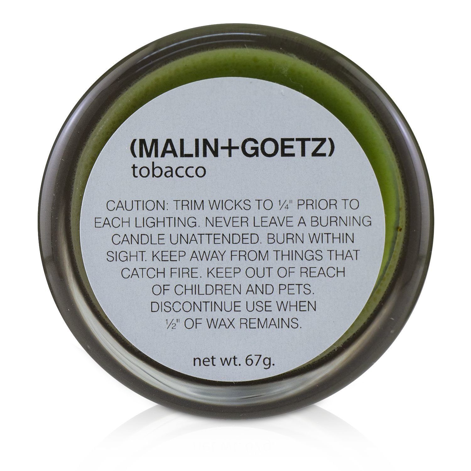 MALIN+GOETZ ششمع صلاة معطر - تبغ 67g/2.35oz