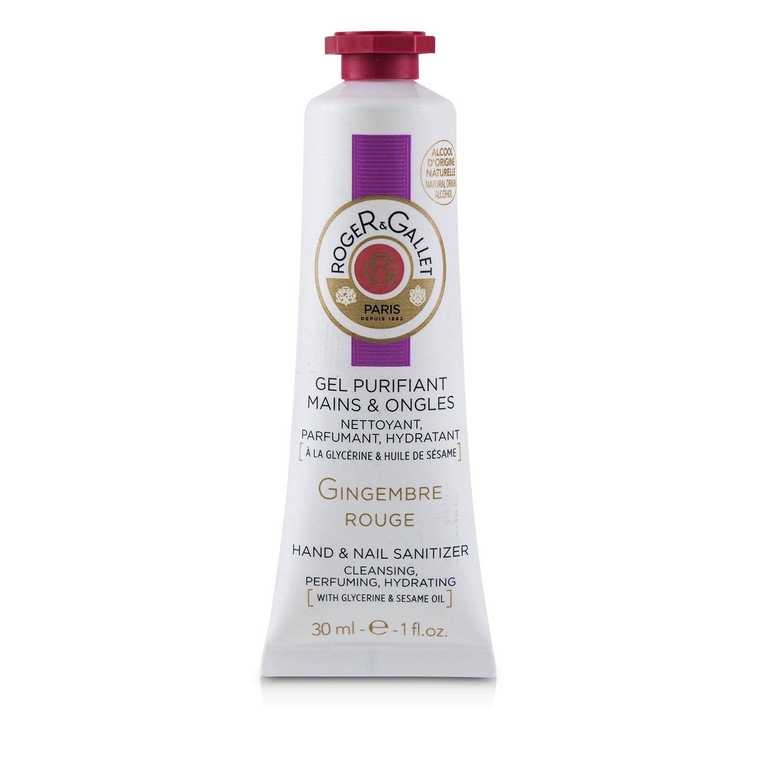 Roger & Gallet Gingembre Rouge Hand & Nail Sanitizer 30ml/1oz